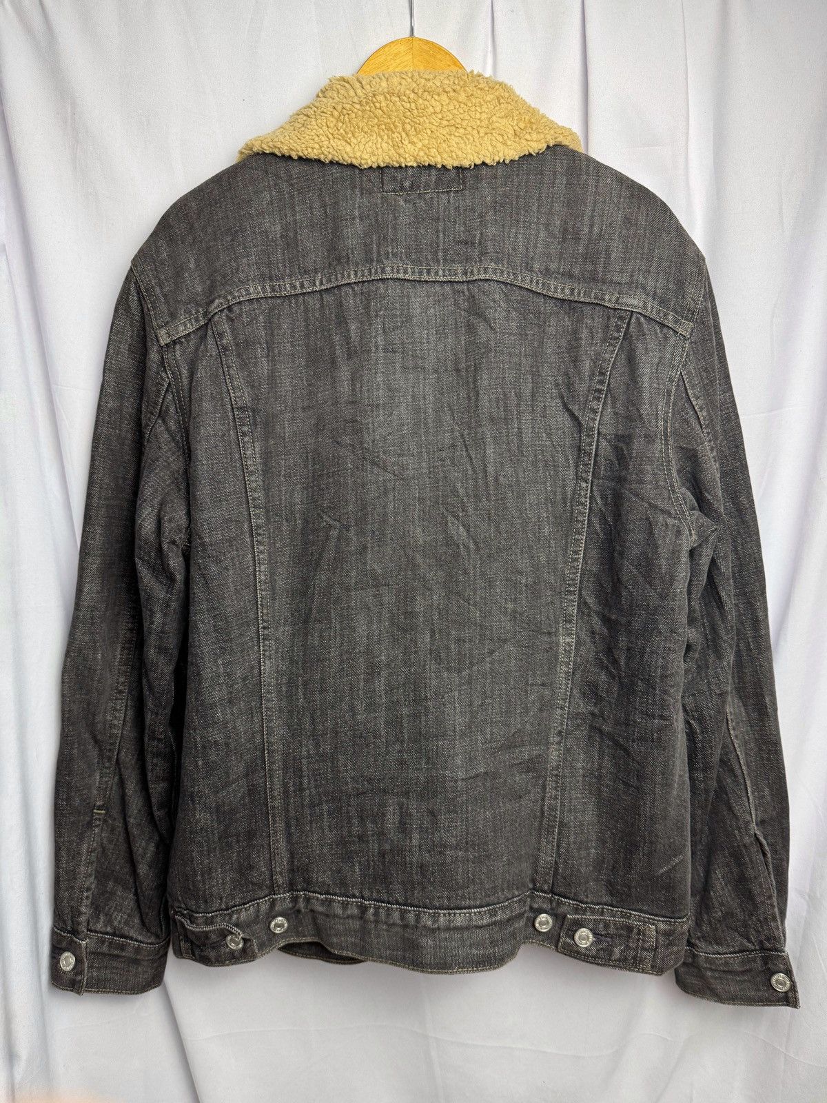 Japanese Brand × Levi's × Levi's Vintage Clothing Levis Sherpa Jacket 90s lgb style Size US L / EU 52-54 / 3 - 4 Thumbnail