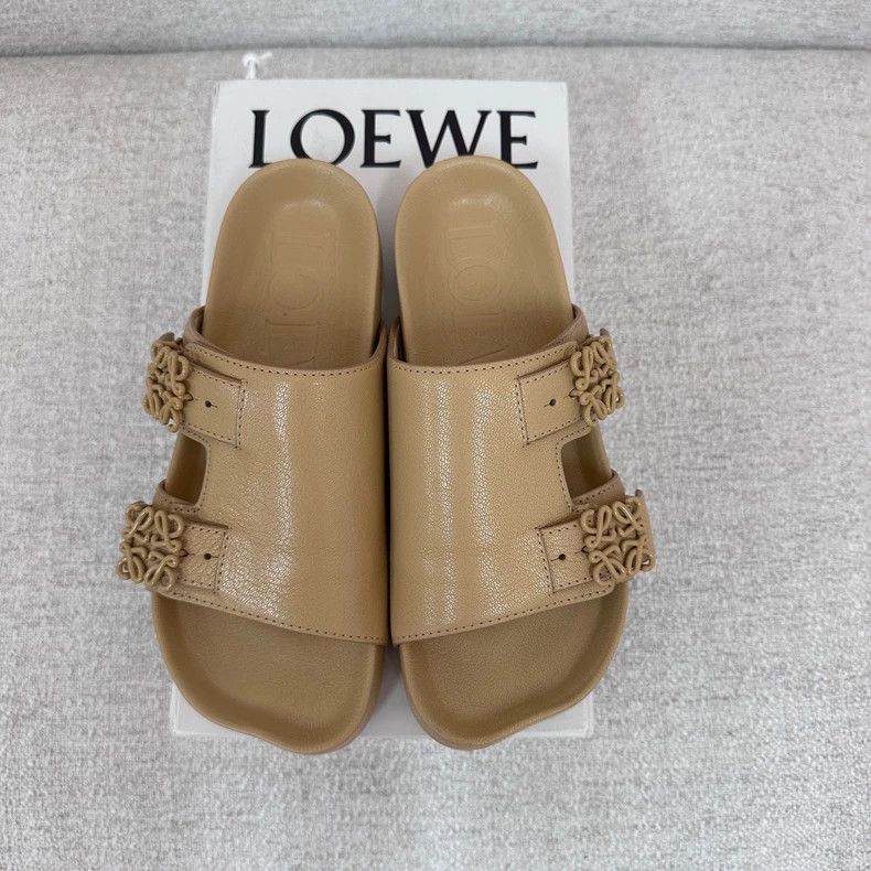 Loewe LOEWE Kachiche badge logo slippers Size US 7.5 / IT 37.5 - 4 Thumbnail