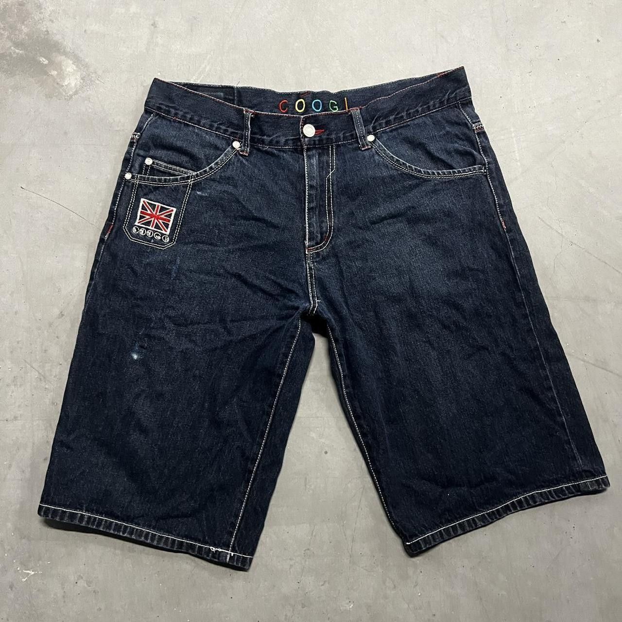 Coogi Crazy Vintage Y2K/2000s Super Baggy Coogi Skater Essential Denim Shorts Jorts! Size US 38 / EU 54 - 3 Thumbnail