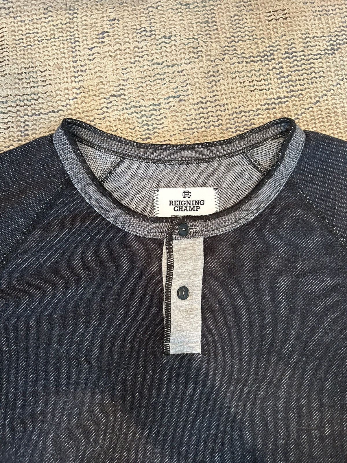 Reigning Champ Henley Size US L / EU 52-54 / 3 - 3 Thumbnail