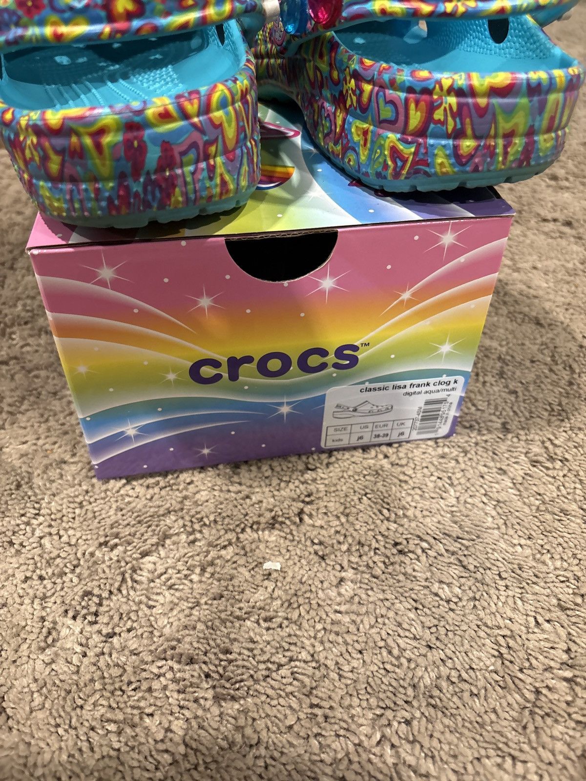 Crocs Lisa frank discontinued crocs Size US 6 / IT 36 - 3 Thumbnail