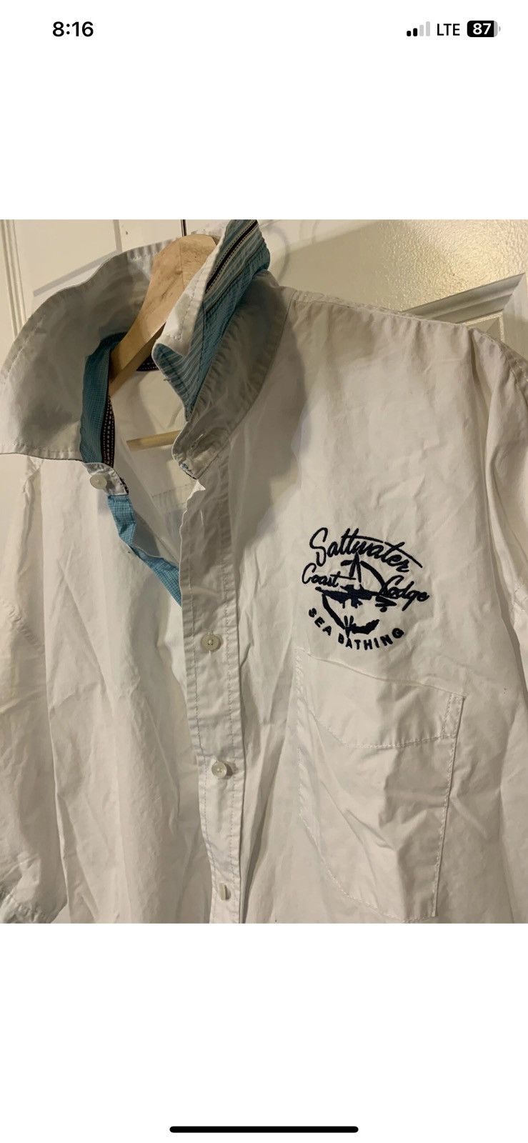 Other LERROS SHIRTS Sails Boating Saltwater Mens Sz 2XL White Blue Size US XXL / EU 58 / 5 - 3 Thumbnail