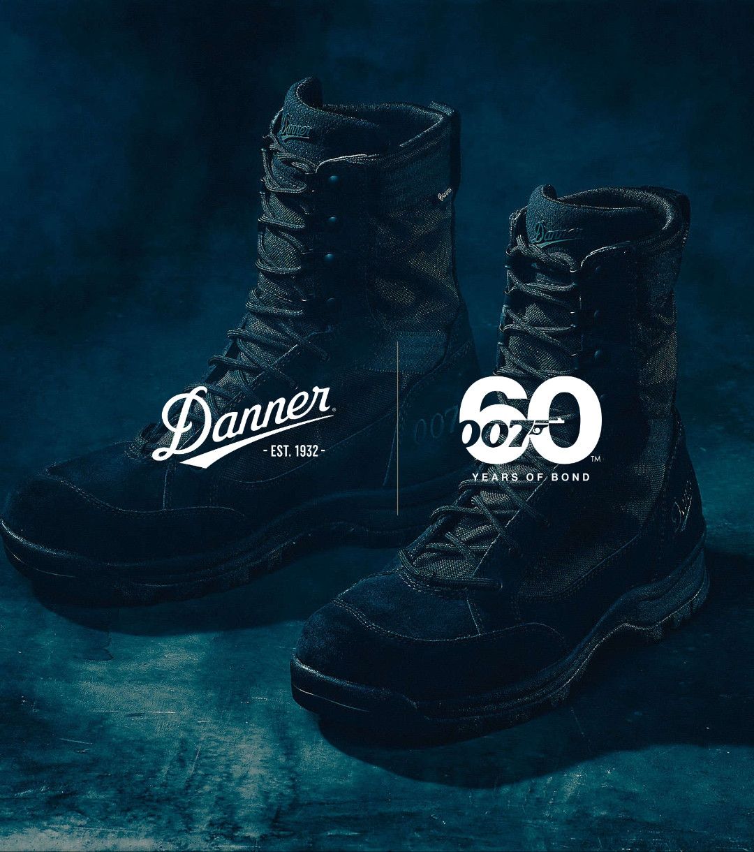 image of Danner Tannicus 007 60Th Anniversary Shoes in Black, Men's (Size 12)
