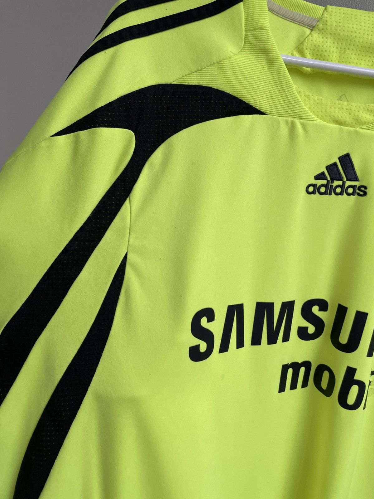 Vintage CHELSEA 2007 2008 AWAY Football Shirt Soccer Jersey Adidas Size US XL / EU 56 / 4 - 7 Thumbnail