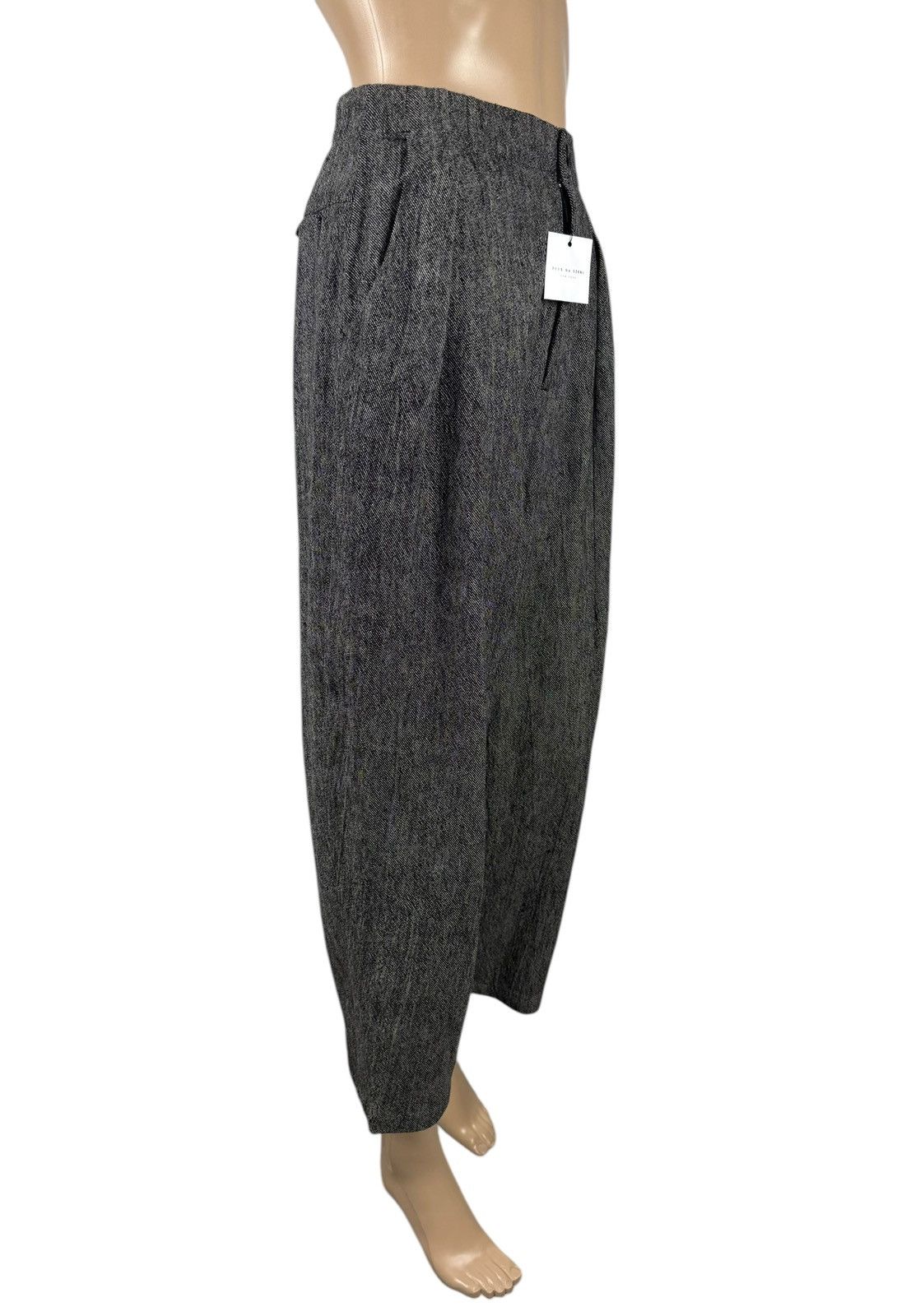 7115 by Szeki 7115 by Szeki Linen-Cotton Baggy Pants High Waist size XXS Size 24" / US 00 / IT 34 - 3 Thumbnail