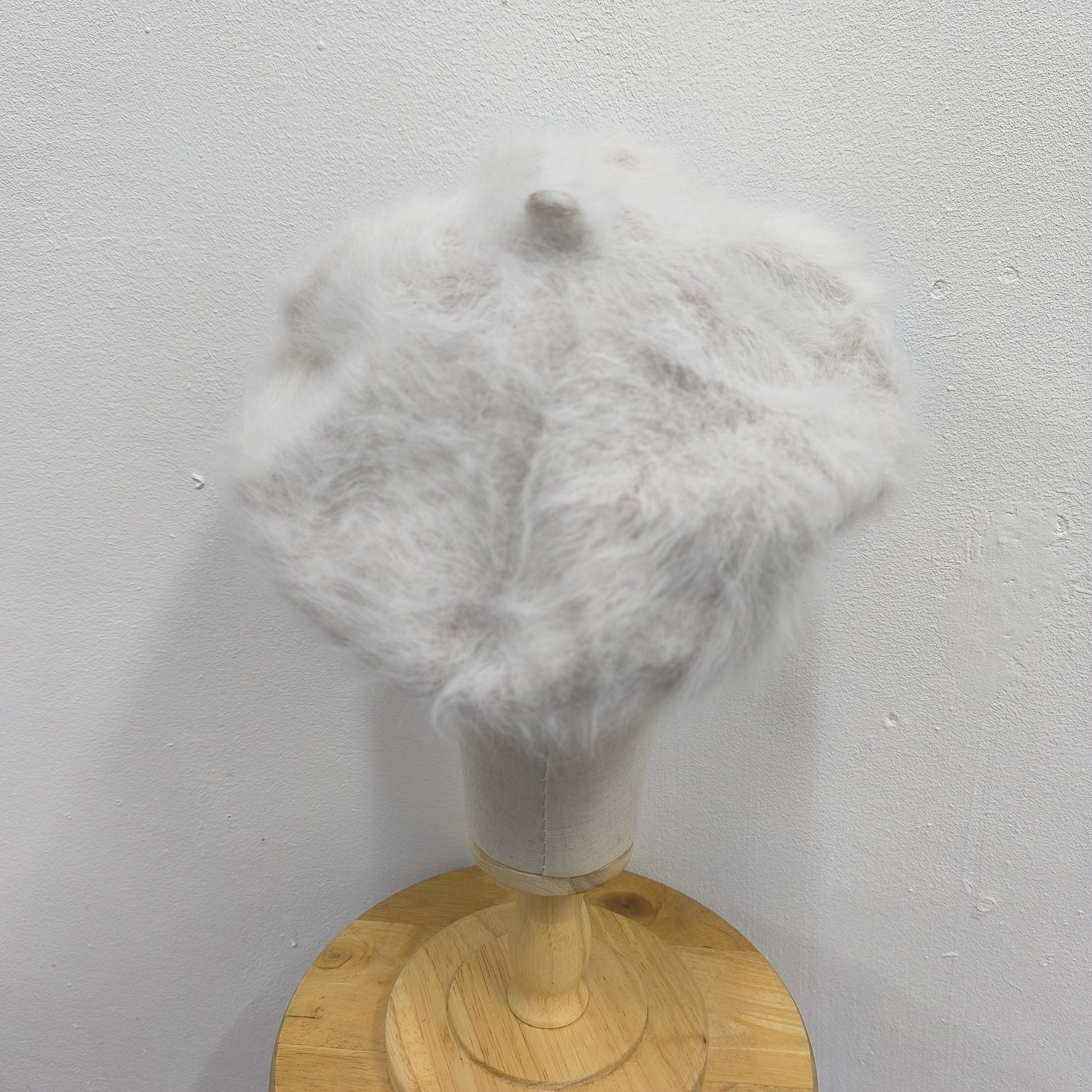 Japanese Brand 🌟Japanese brand kastane fur mohair beret hat Size ONE SIZE - 3 Thumbnail