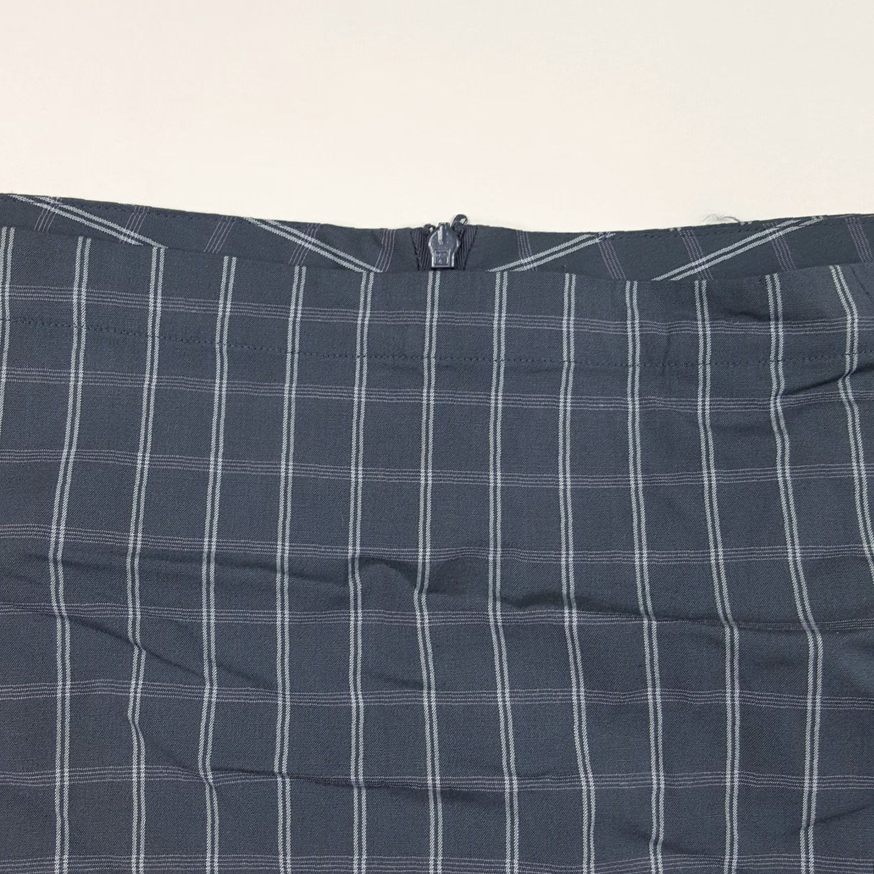 Vintage Alexa Sterling Skirt Womens Midi Mini Short Pencil Plaid Blue Golf Tennis Size M Size 32" / US 10 / IT 46 - 2 Thumbnail