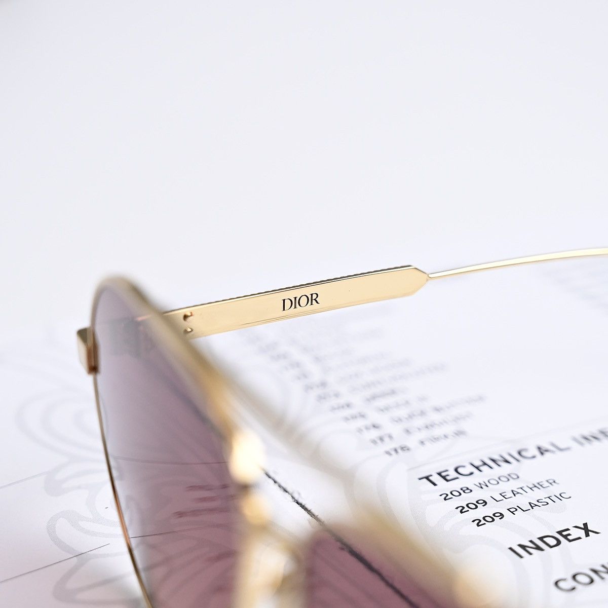 Dior DIOR DIORCANNAGE A1U B0F2 SUNGLASSES Size ONE SIZE - 4 Thumbnail