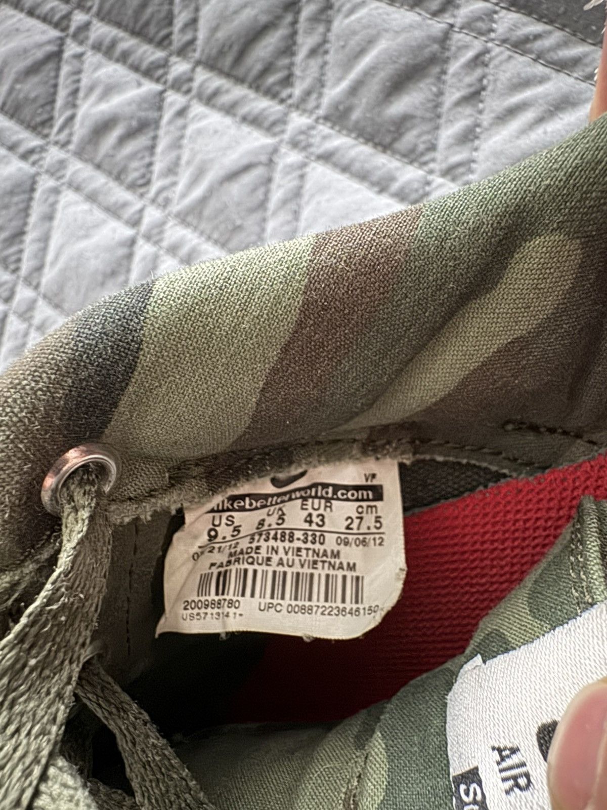 Supreme Supreme x Air Force 1 Low “Camo” Size US 9.5 / EU 42-43 - 12 Thumbnail