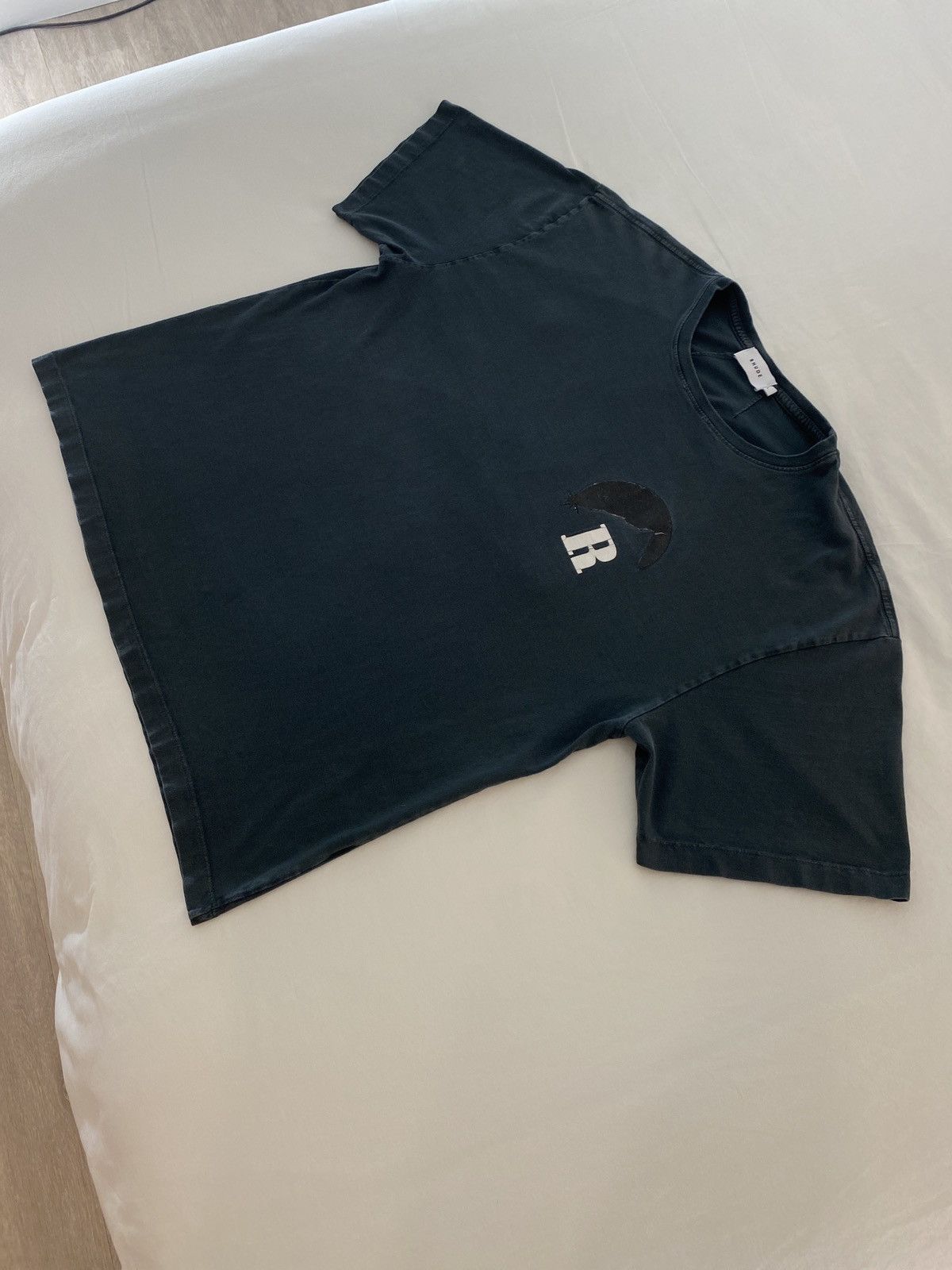 Rhude Rhude Black Moonlight Tee Size US L / EU 52-54 / 3 - 3 Thumbnail
