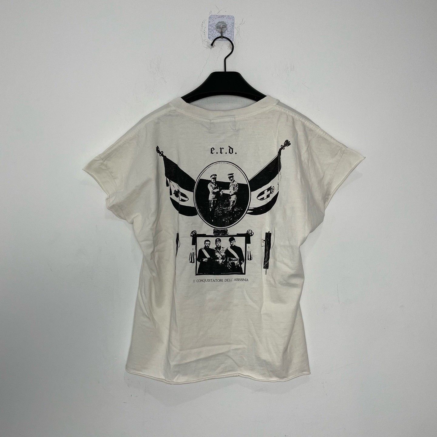 Enfants Riches Deprimes ERD 25SS Rib Knit Short Sleeve White Size US XL / EU 56 / 4 - 2 Thumbnail