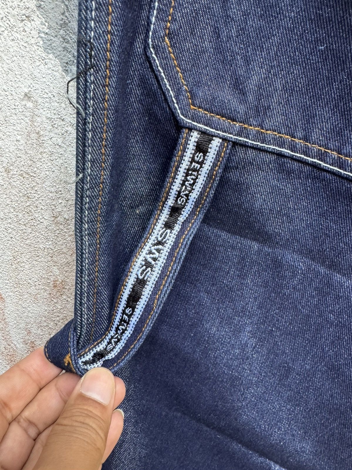 If Six Was Nine × Tornado Mart Vintage 90s Flare HIP HOP BAGGY 23 LI LAI JEN JEANS BOSS01 Size US 34 / EU 50 - 6 Thumbnail