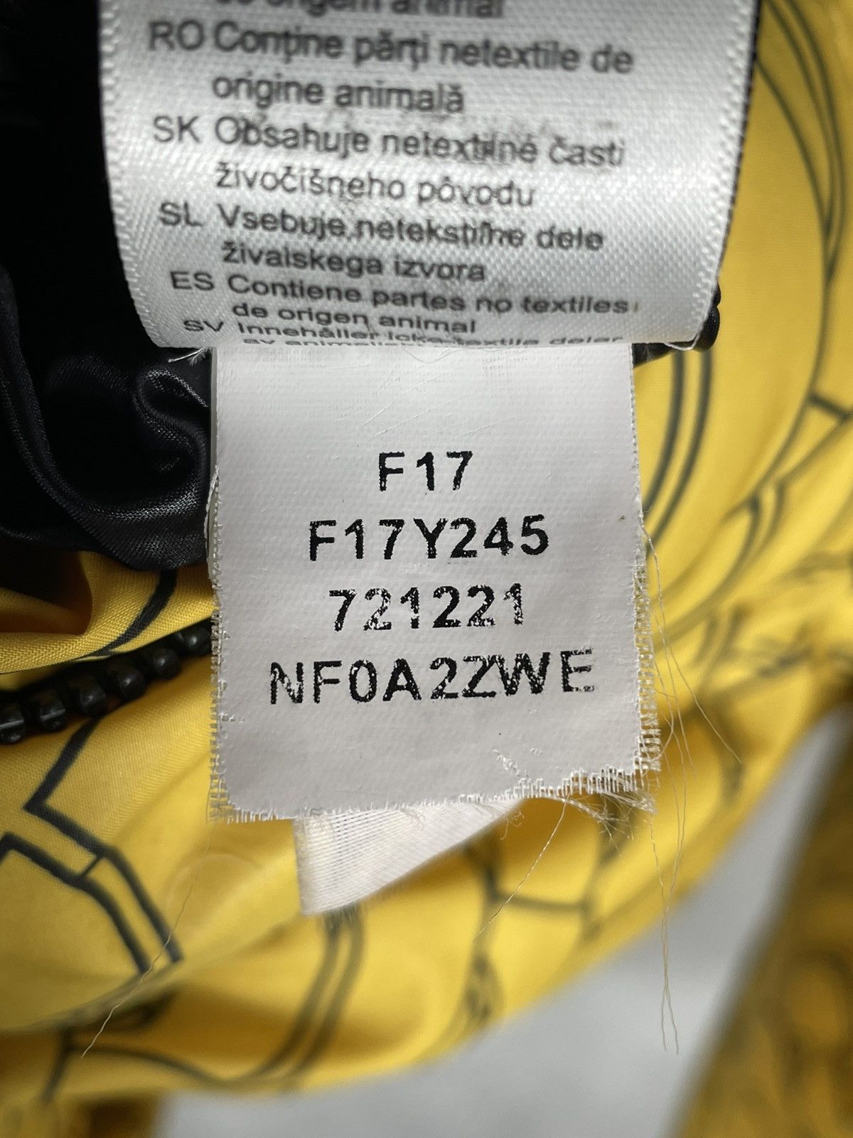 The North Face Yellow The North Face TNF 1992 Retro Nuptse Jacket Monogram Size US S / EU 44-46 / 1 - 16 Thumbnail
