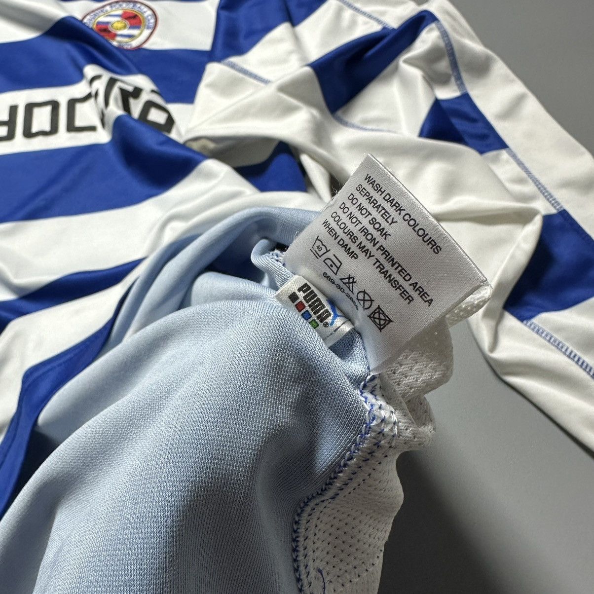Puma READING PUMA 2007/2008 FOOTBALL SOCCER HOME JERSEY #9 DOYLE Size US XL / EU 56 / 4 - 6 Thumbnail