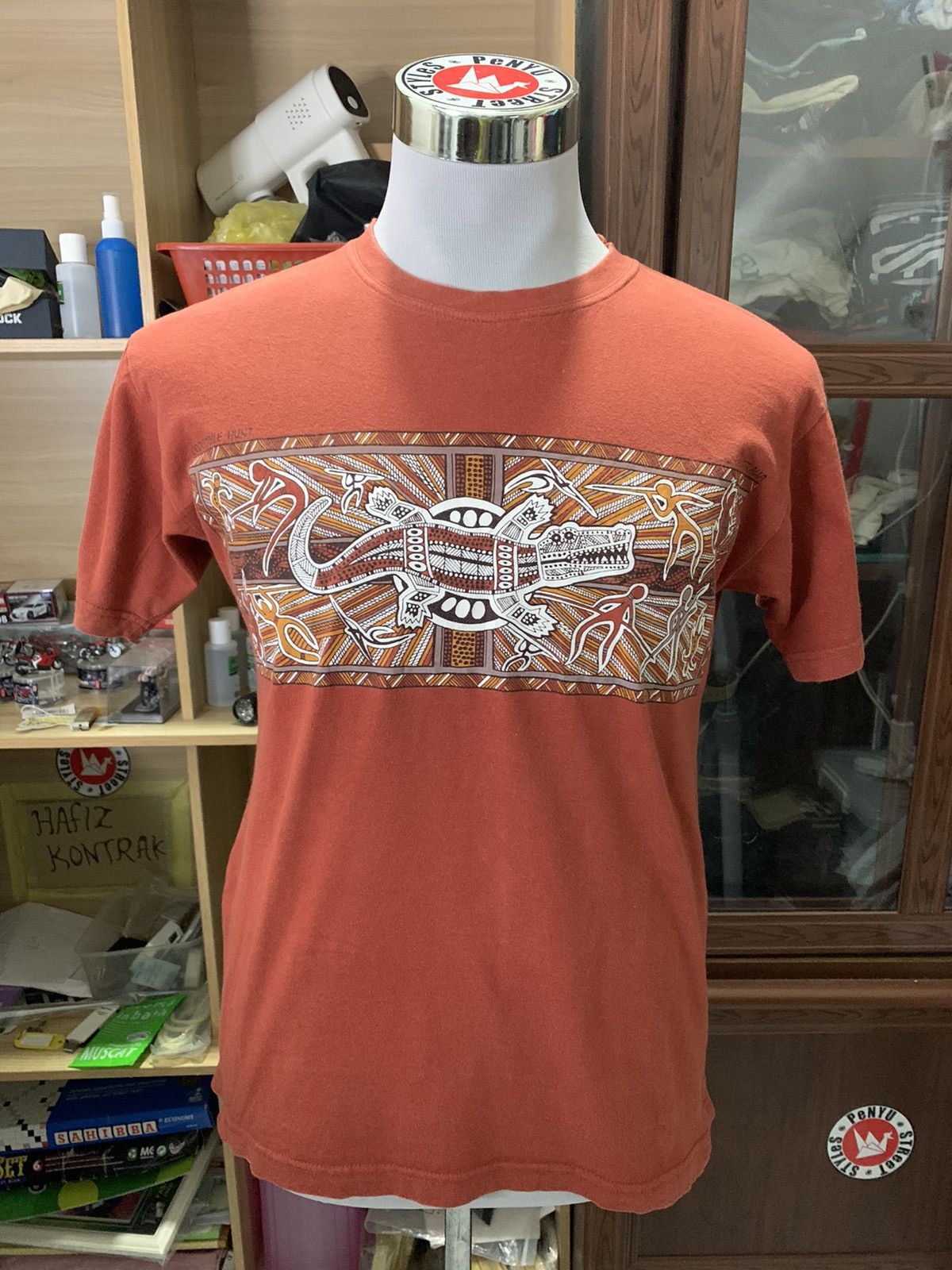Man Made In Australia Vintage Australia Native Art T-shirt Size US S / EU 44-46 / 1 - 1 Thumbnail
