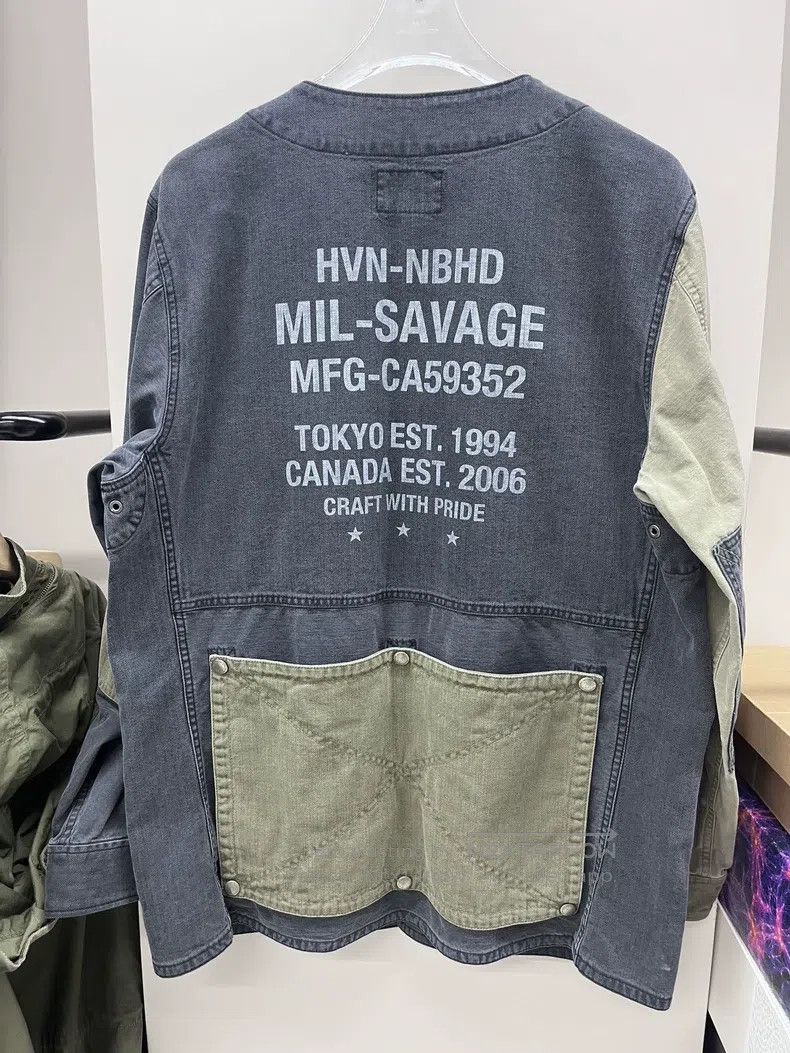 Neighborhood Neighborhood Denim Jackets Size US XL / EU 56 / 4 - 2 Thumbnail