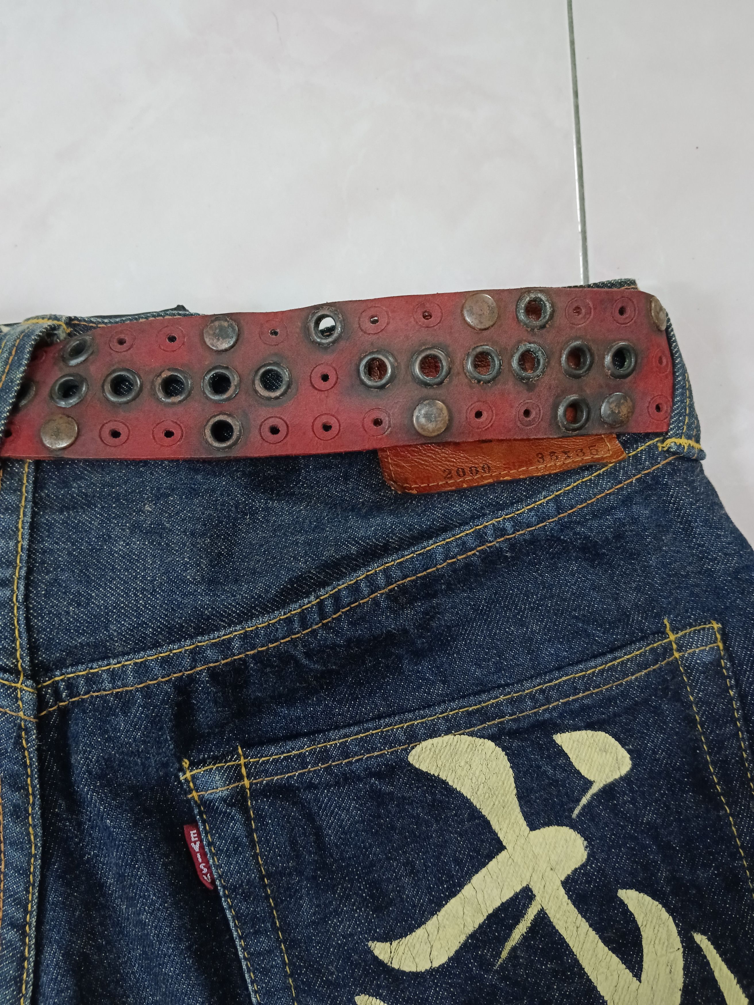 Diesel × Leather DIESEL LEATHER STUDDED BELT Size ONE SIZE - 6 Thumbnail