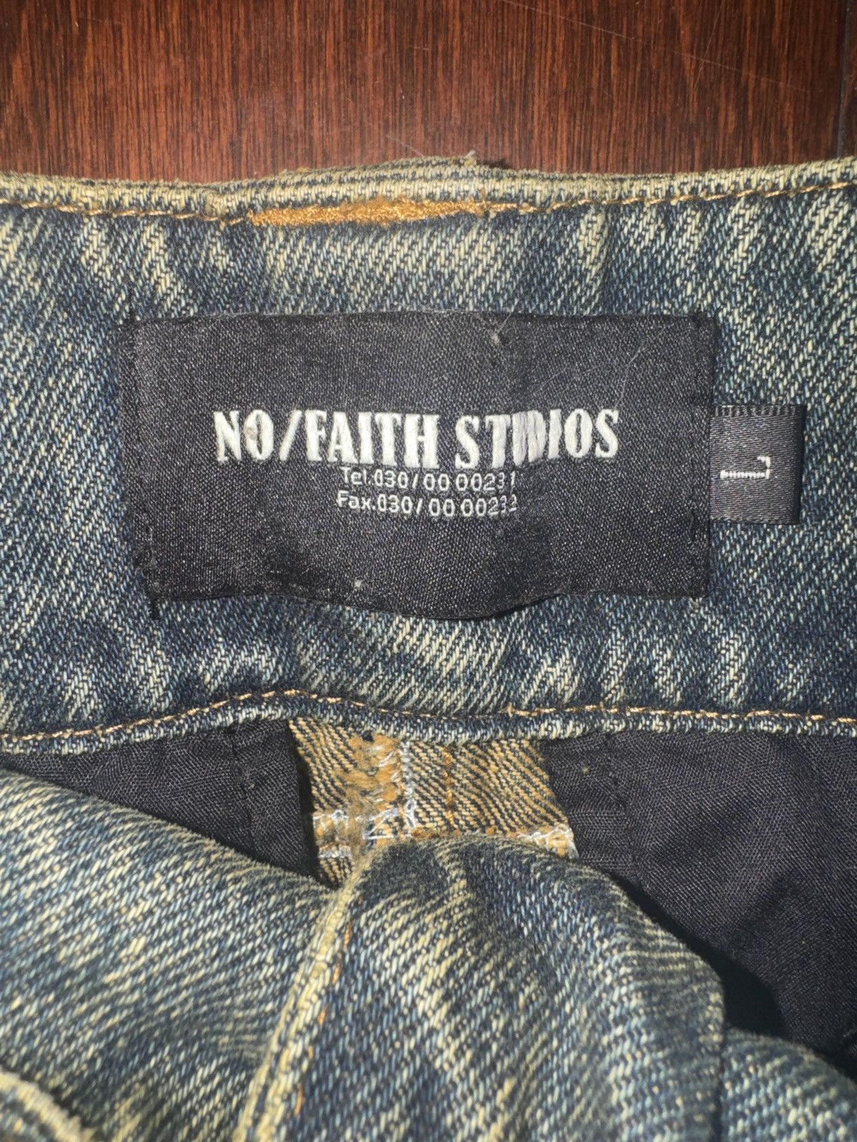 No Faith Studios NO FAITH STUDIOS WAVE DENIM Size US 32 / EU 48 - 3 Thumbnail