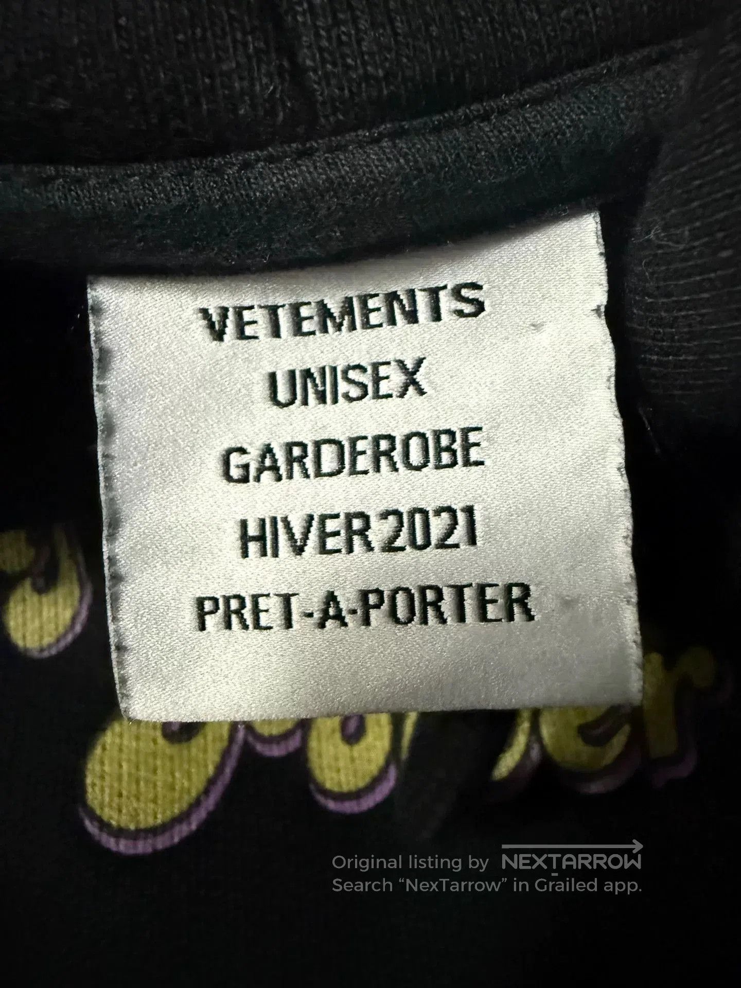 Vetements Vetements Tianma Graphic Hoodie XS. Size US XS / EU 42 / 0 - 6 Thumbnail