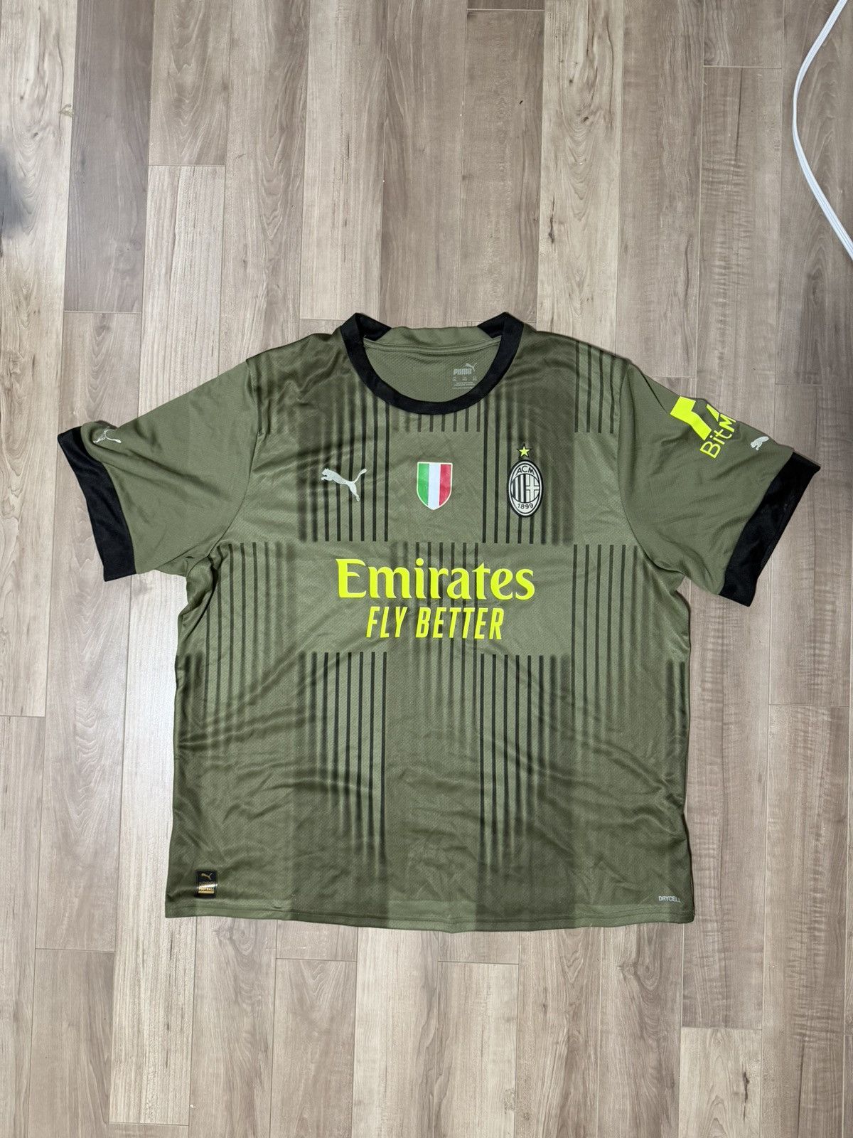 Puma PUMA Men's AC Milan 22/23 Third Jersey Size US XXL / EU 58 / 5 - 1 Thumbnail