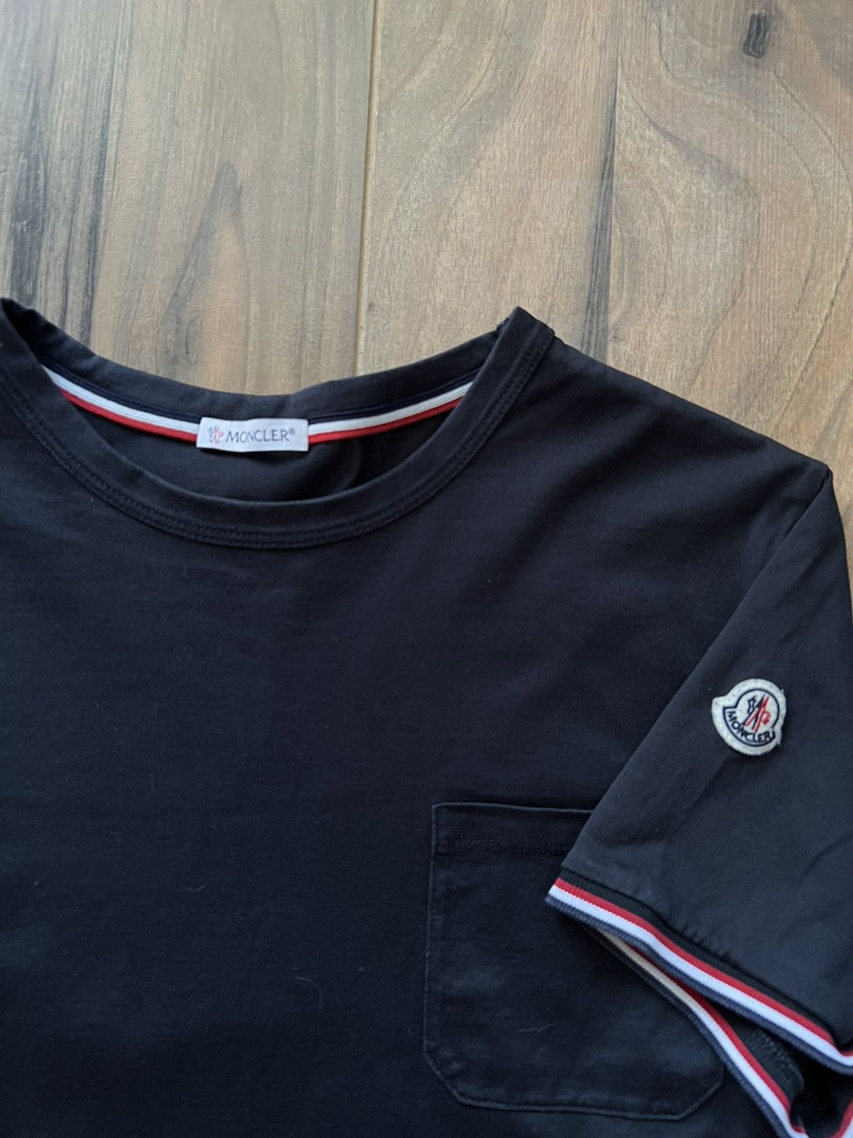 Moncler Moncler T Shirt Polo Short Sleeve Logo Size US M / EU 48-50 / 2 - 4 Thumbnail