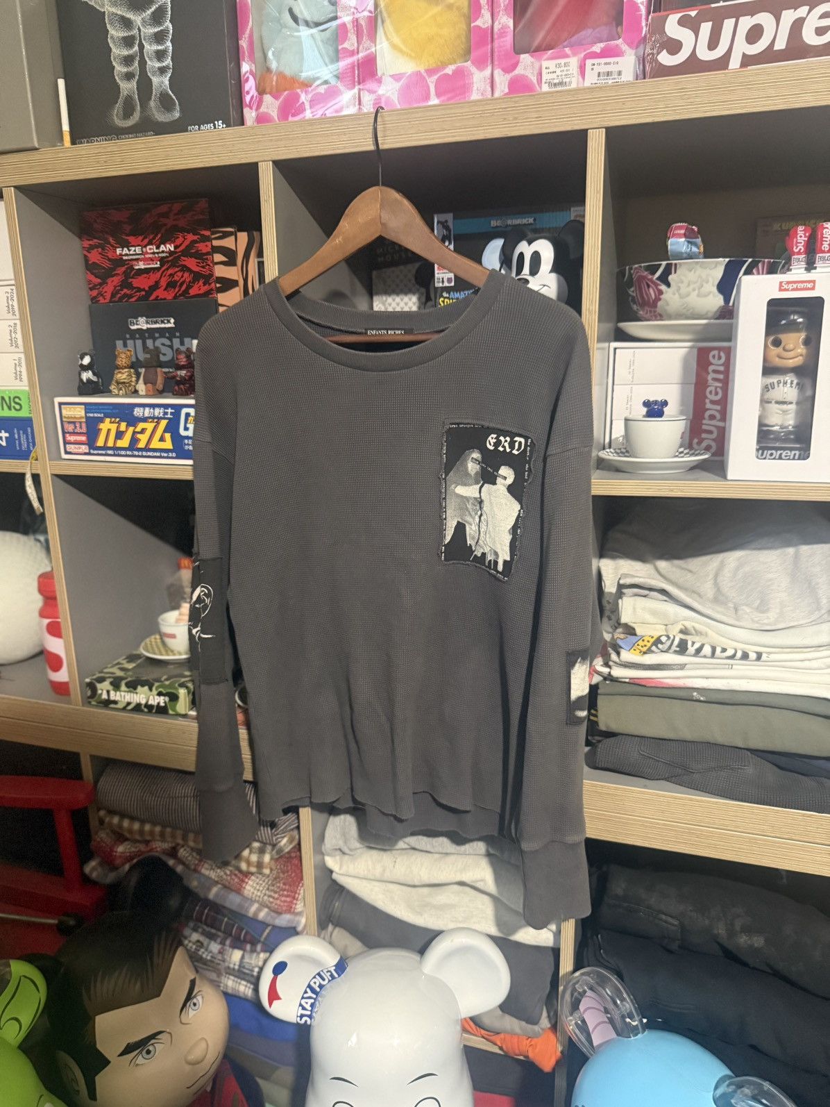 Enfants Deprimes Riches Assemblage Patch Thermal Longsleeve