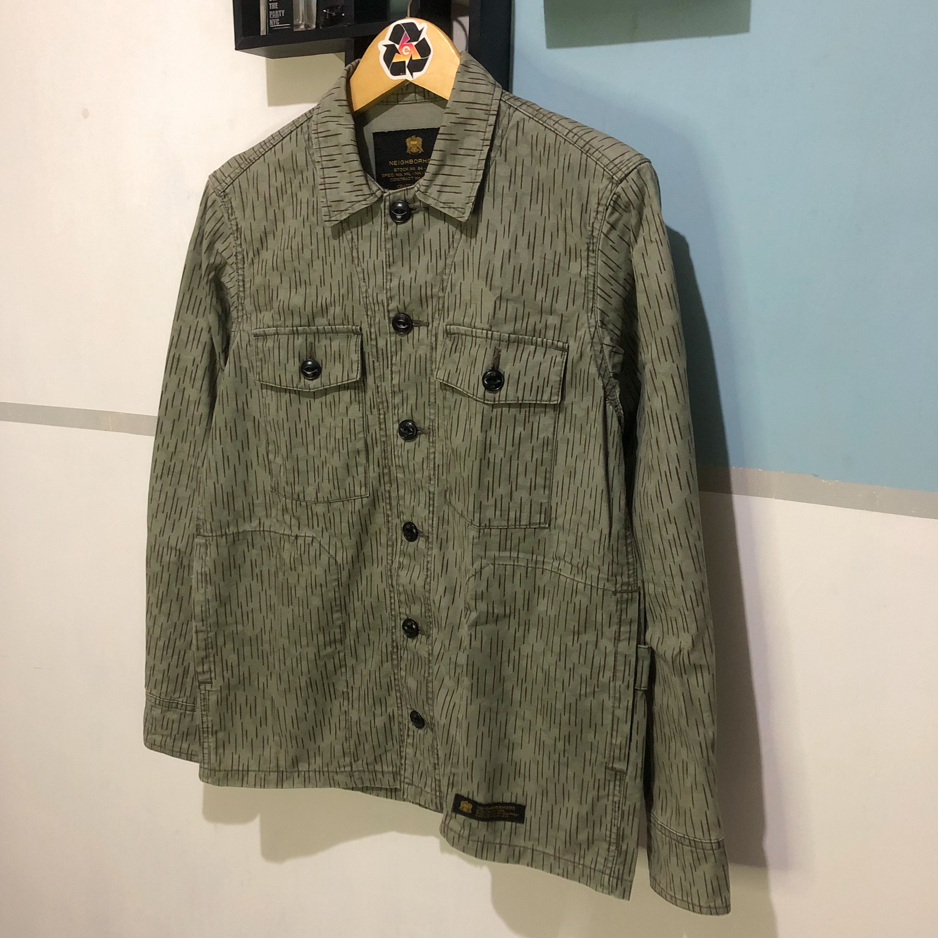 Neighborhood Neighborhood BDU Camo Jacket Military Streetwear Grail Size US L / EU 52-54 / 3 - 3 Thumbnail