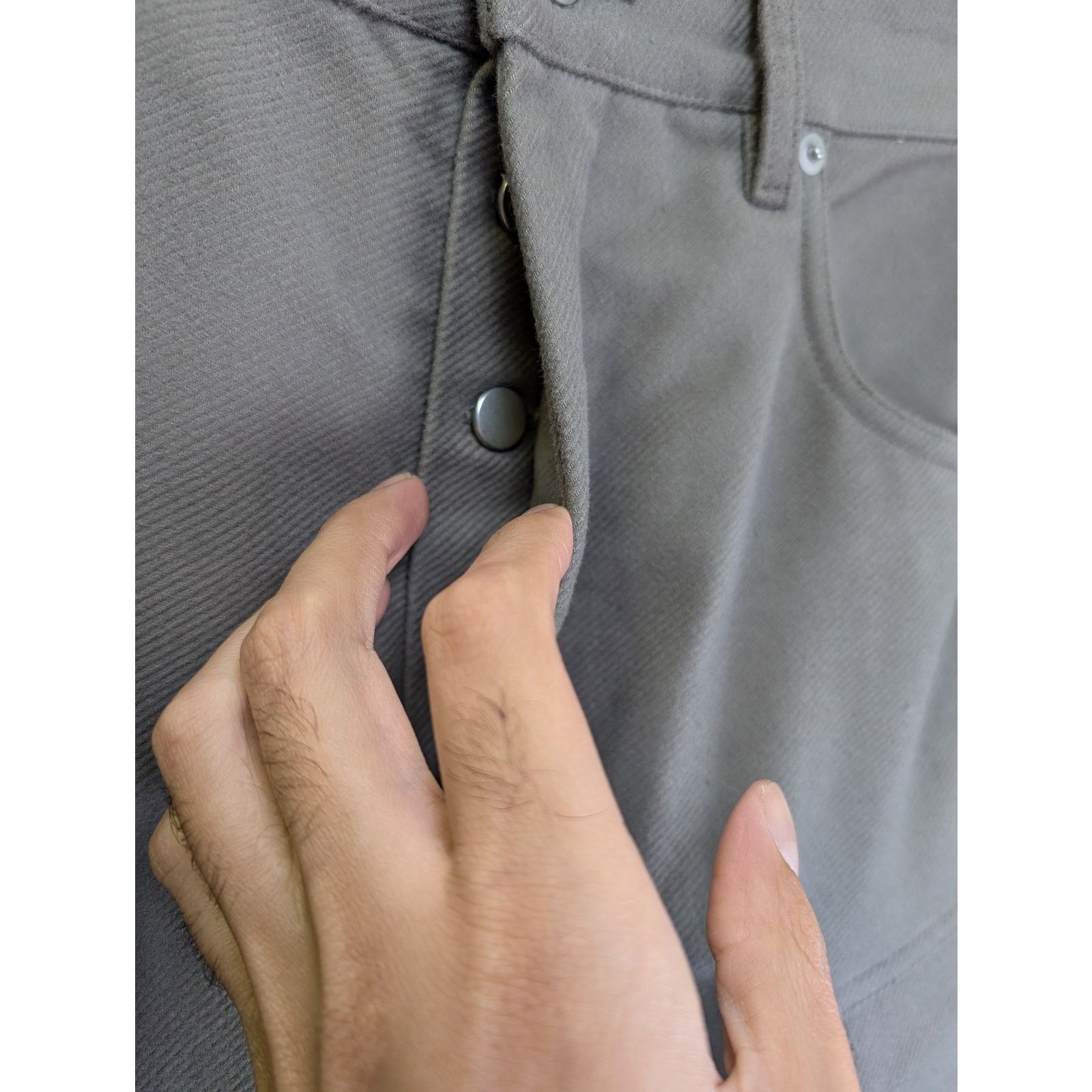 Rick Owens o1rshd1 Double Cargo Pants in Dust Size US 31 - 6 Thumbnail