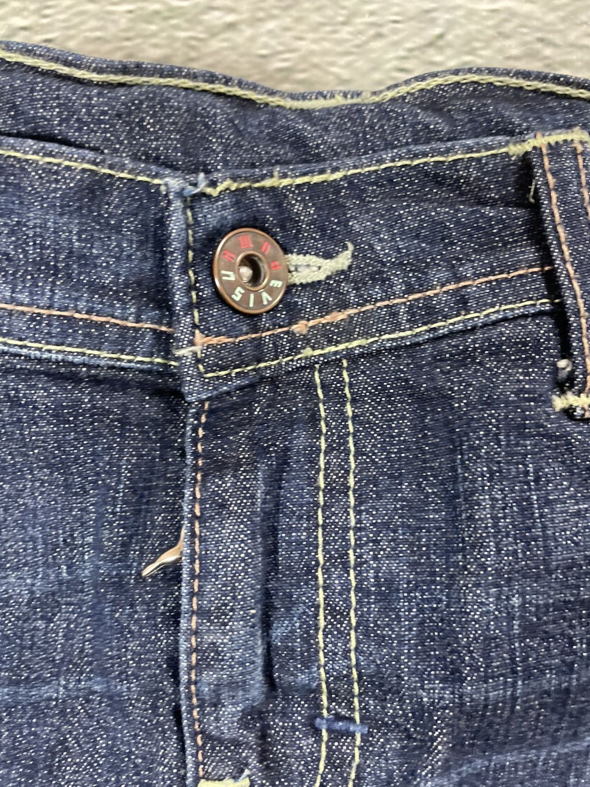 Evisu Evisu x Puma vintage navy skirt black seagulls Y2K Size 29" - 6 Thumbnail