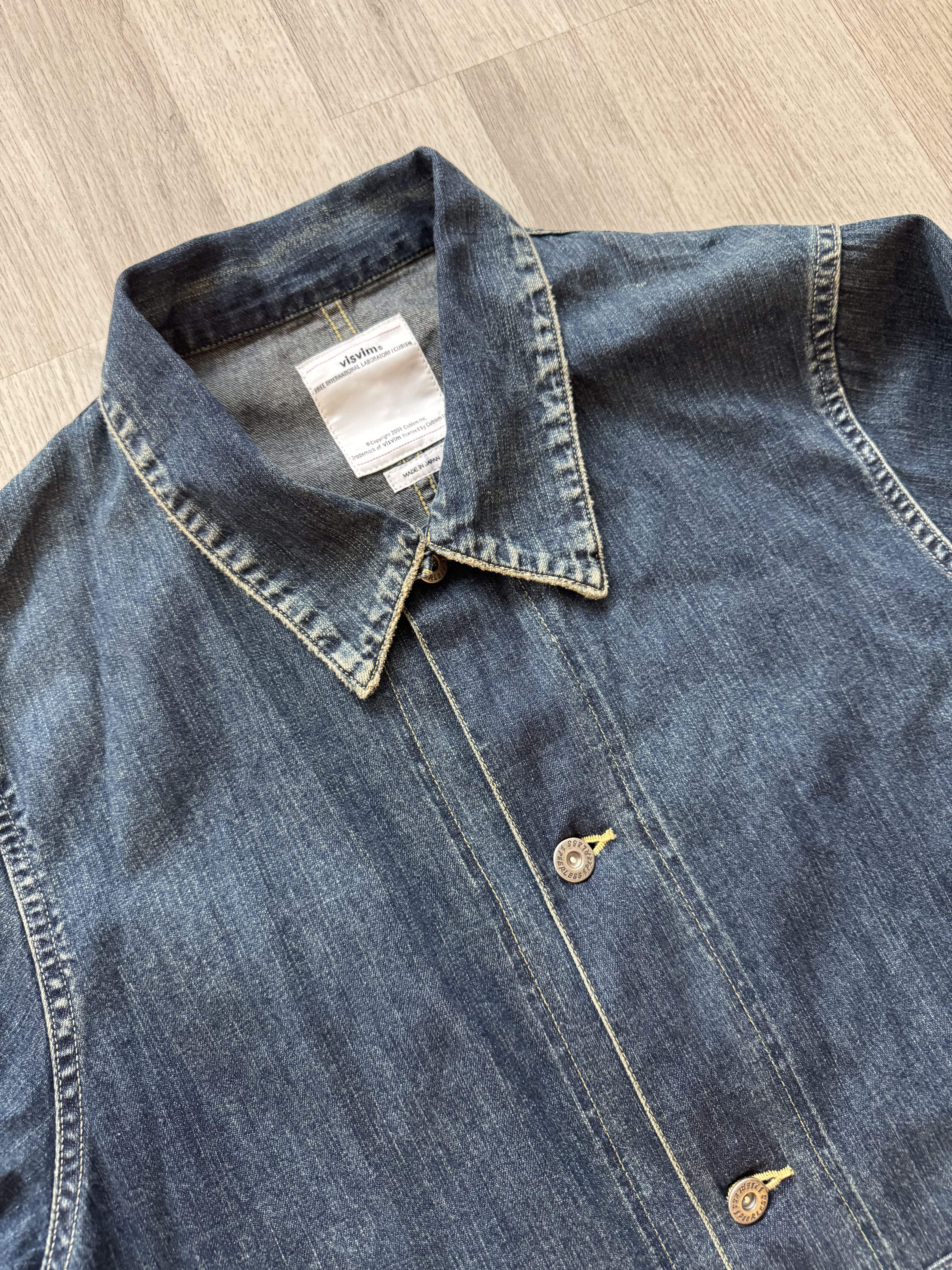 Visvim Section Gang Coverall Dk. Indigo Size US XL / EU 56 / 4 - 3 Thumbnail