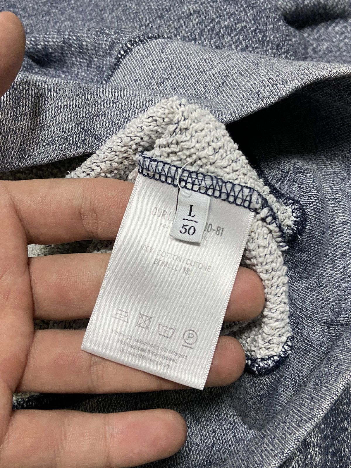 Our Legacy Our Legacy Great Sweat Grey Melange Sweatshirt Size US L / EU 52-54 / 3 - 4 Thumbnail