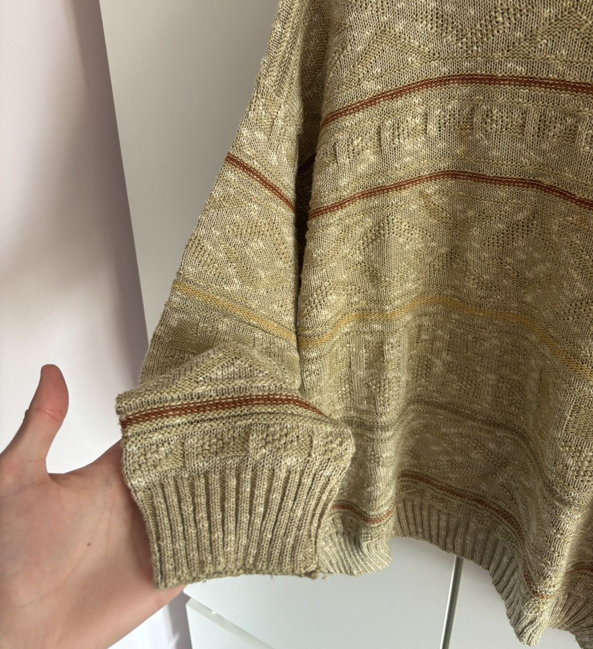Yves Saint Laurent Yves Saint Laurent YSL Vintage 80s Sweater Knit Size US L / EU 52-54 / 3 - 2 Thumbnail