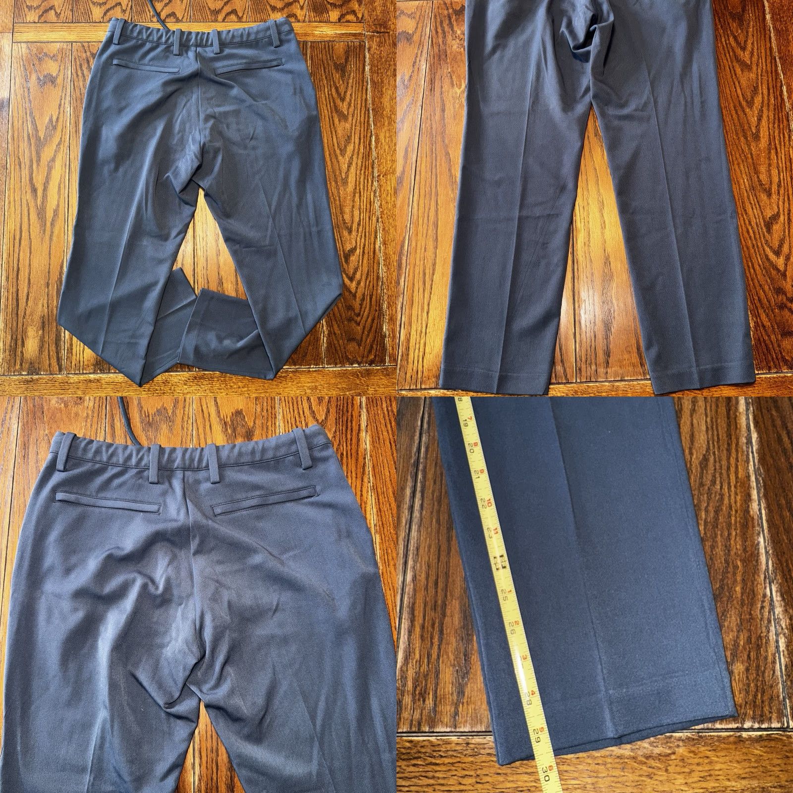 Quince Quince Pants Mens 34x30 Ocean Blue Ultra Stretch 24/7 Smart Chino Performance Size US 34 / EU 50 - 8 Thumbnail