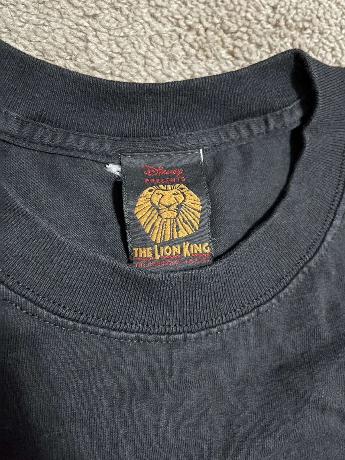 Disney Y2K “The Lion King On Broadway” Tee Size US XL / EU 56 / 4 - 3 Thumbnail