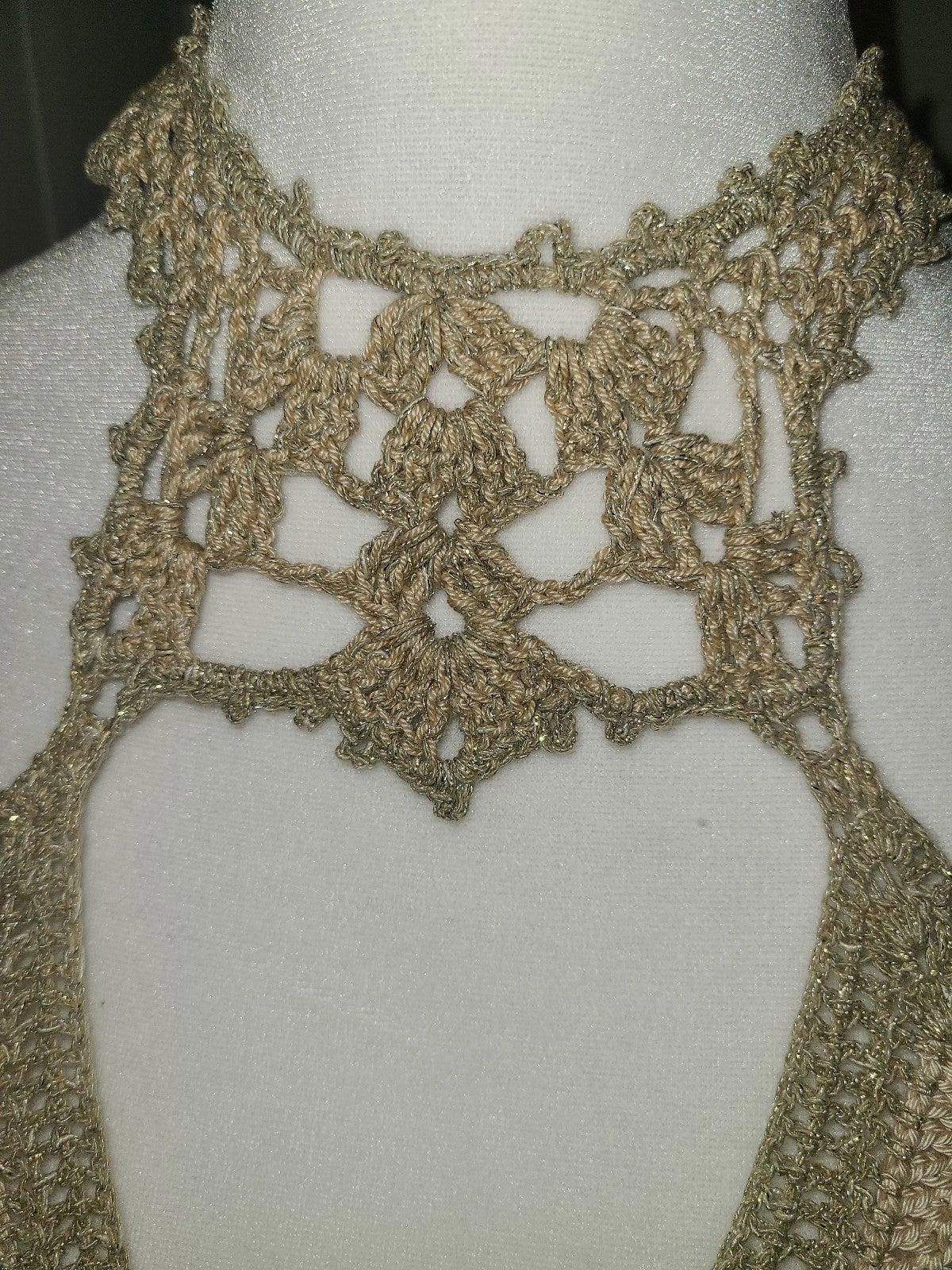 Handmade Handmade Knit Crochet Top Size S / US 4 / IT 40 - 2 Thumbnail