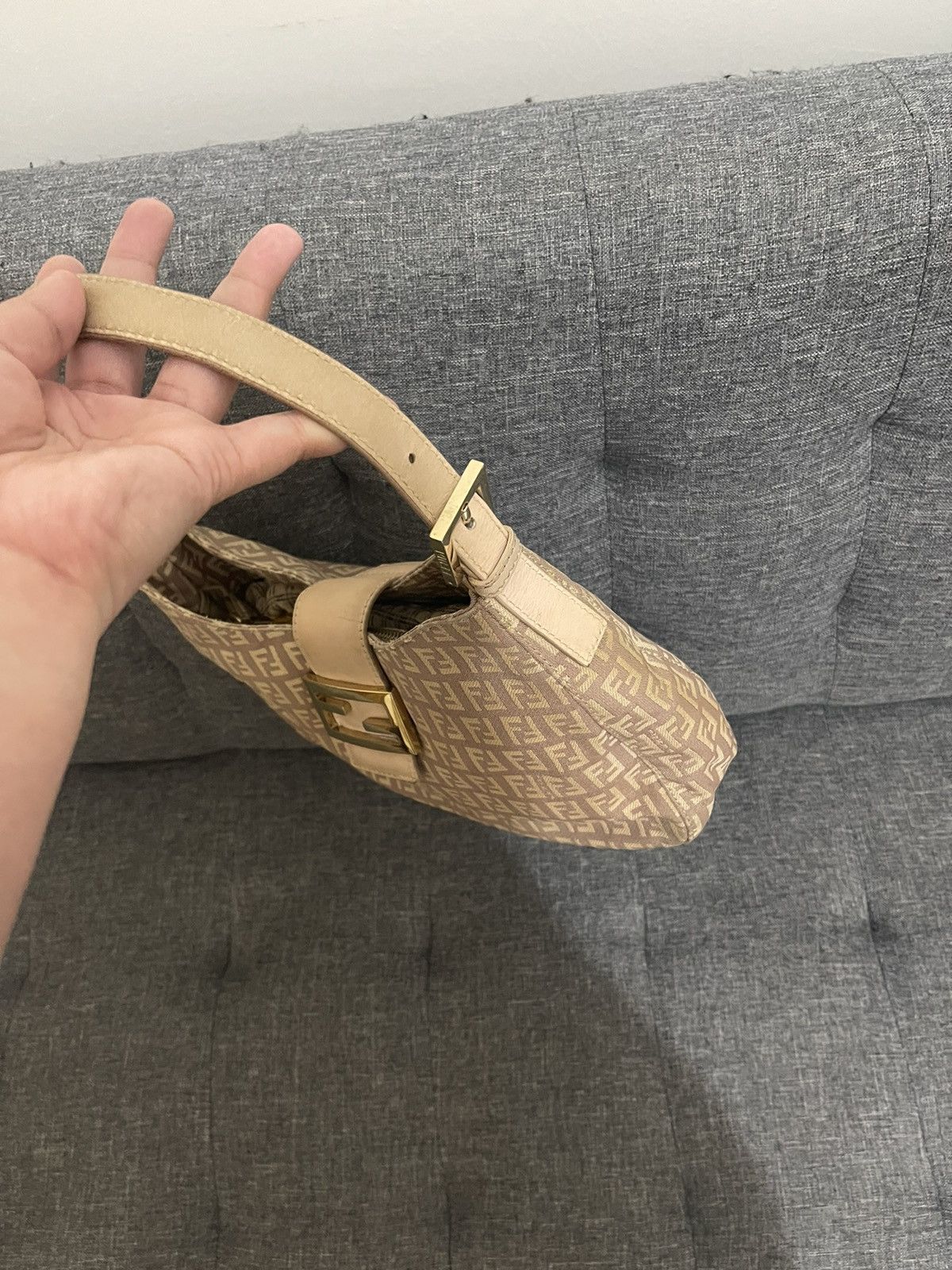 Vintage Fendi FF Zucchino mama baguette Size ONE SIZE - 2 Thumbnail