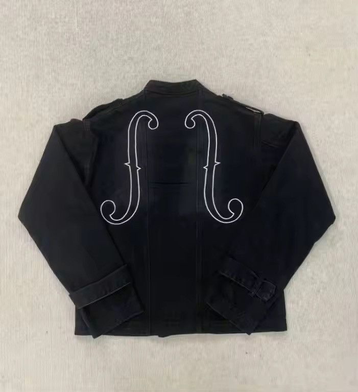 Japanese Brand Black Button Down Jacket Size US XL / EU 56 / 4 - 5 Thumbnail