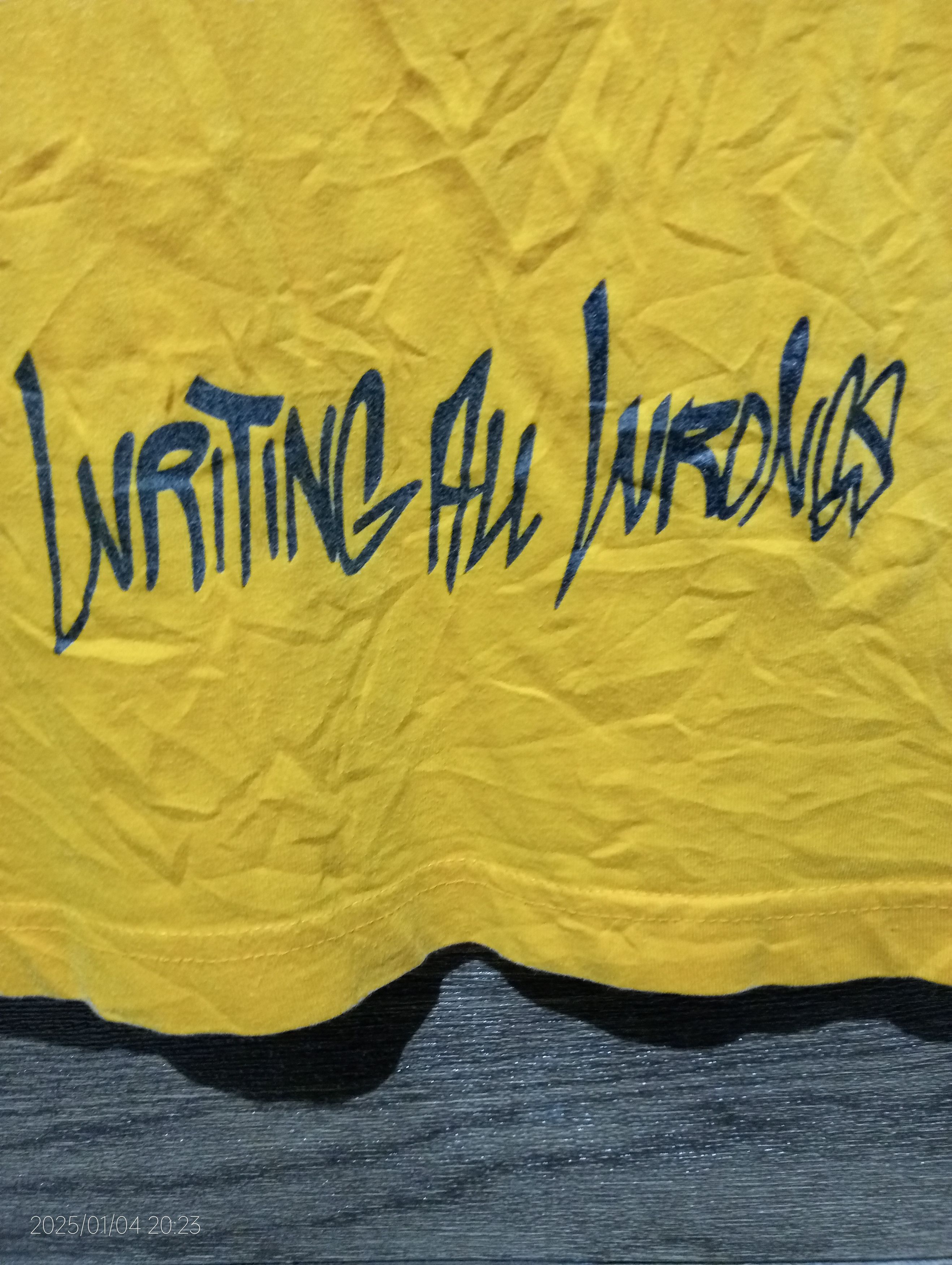 Ecko Unltd. × Marc Ecko Vintage Y2K Ecko Unltd- Writing All Wrongs Tee Very Rare Size US L / EU 52-54 / 3 - 4 Thumbnail