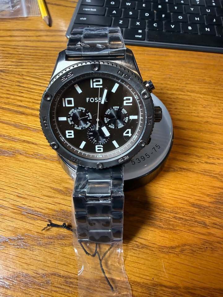 Fossil 1995 FOSSIL CHRONOGRAPH MOON PHASE WATCH BQ-8423  display picture 1