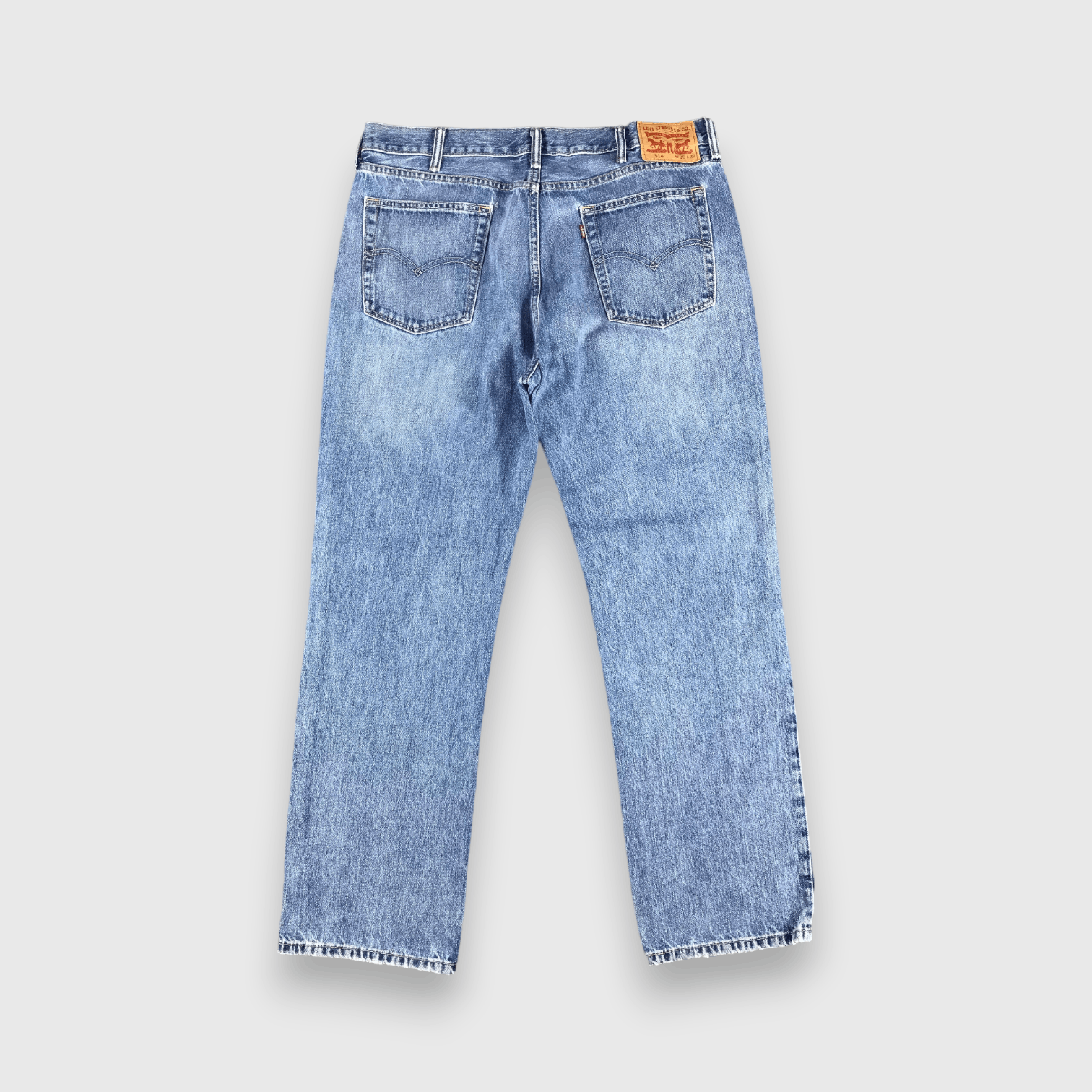 Levi's Vintage Blue Wash Levis 514 Jeans-J1461 Size US 38 / EU 54 - 2 Thumbnail
