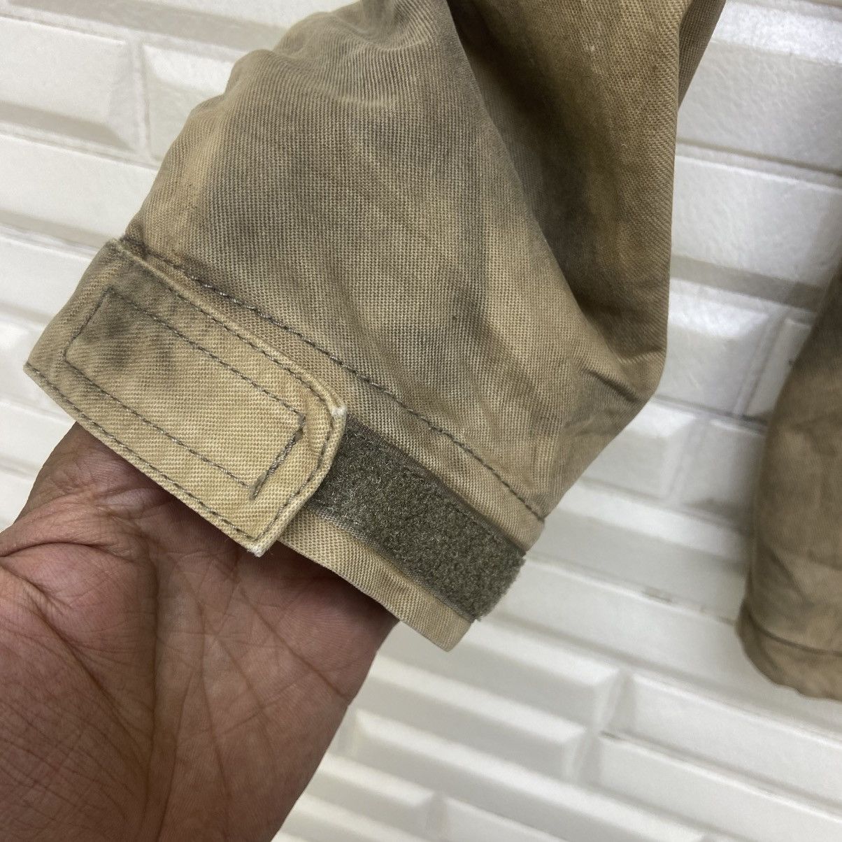 Japanese Brand Knowrey Sacred Stitch New York Camouflage Army Field Jacket Size US S / EU 44-46 / 1 - 15 Thumbnail