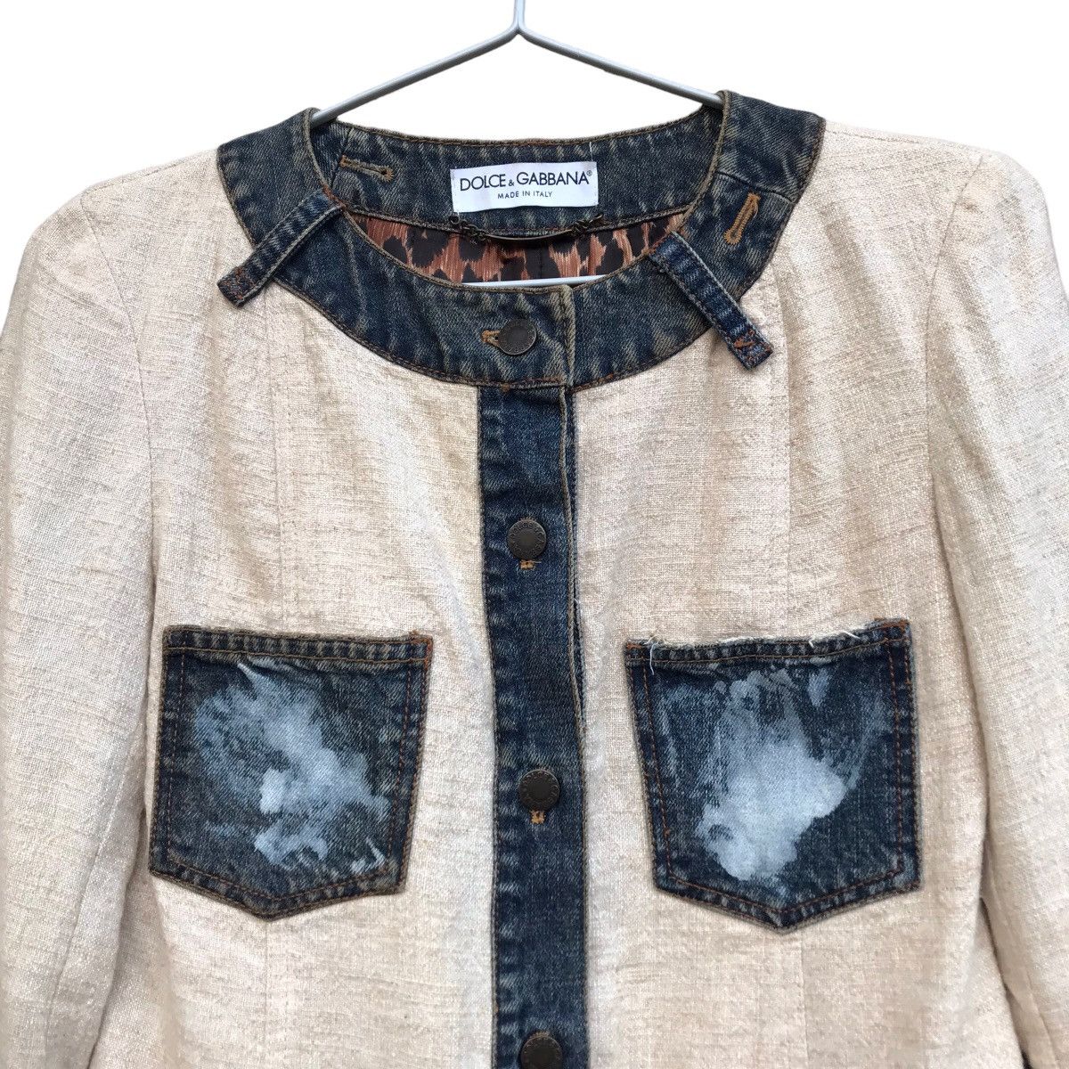 Dolce & Gabbana × Vintage Vintage Dolce And Gabbana Jacket Size M / US 6-8 / IT 42-44 - 2 Thumbnail