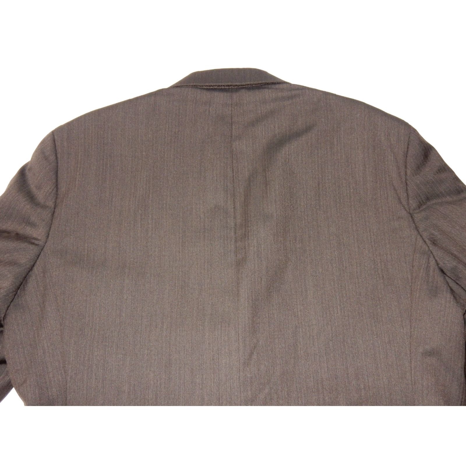 Brooks Brothers Brooks Brothers Men's Blazer Coat Jacket Size 43R Wool Brown Regular 1 Piece Button Front Dual Vent Mens Size 46R - 4 Thumbnail