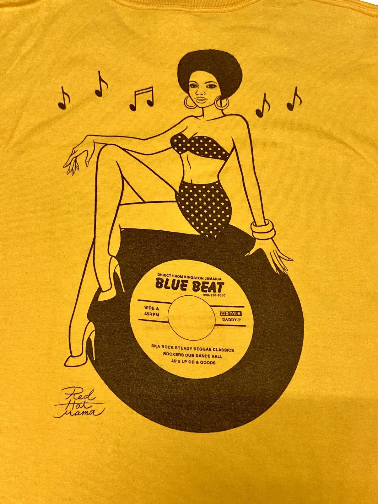 Other RED HOT MAMA BLUE BEAT RECORDS TEE Size US M / EU 48-50 / 2 - 16 Thumbnail