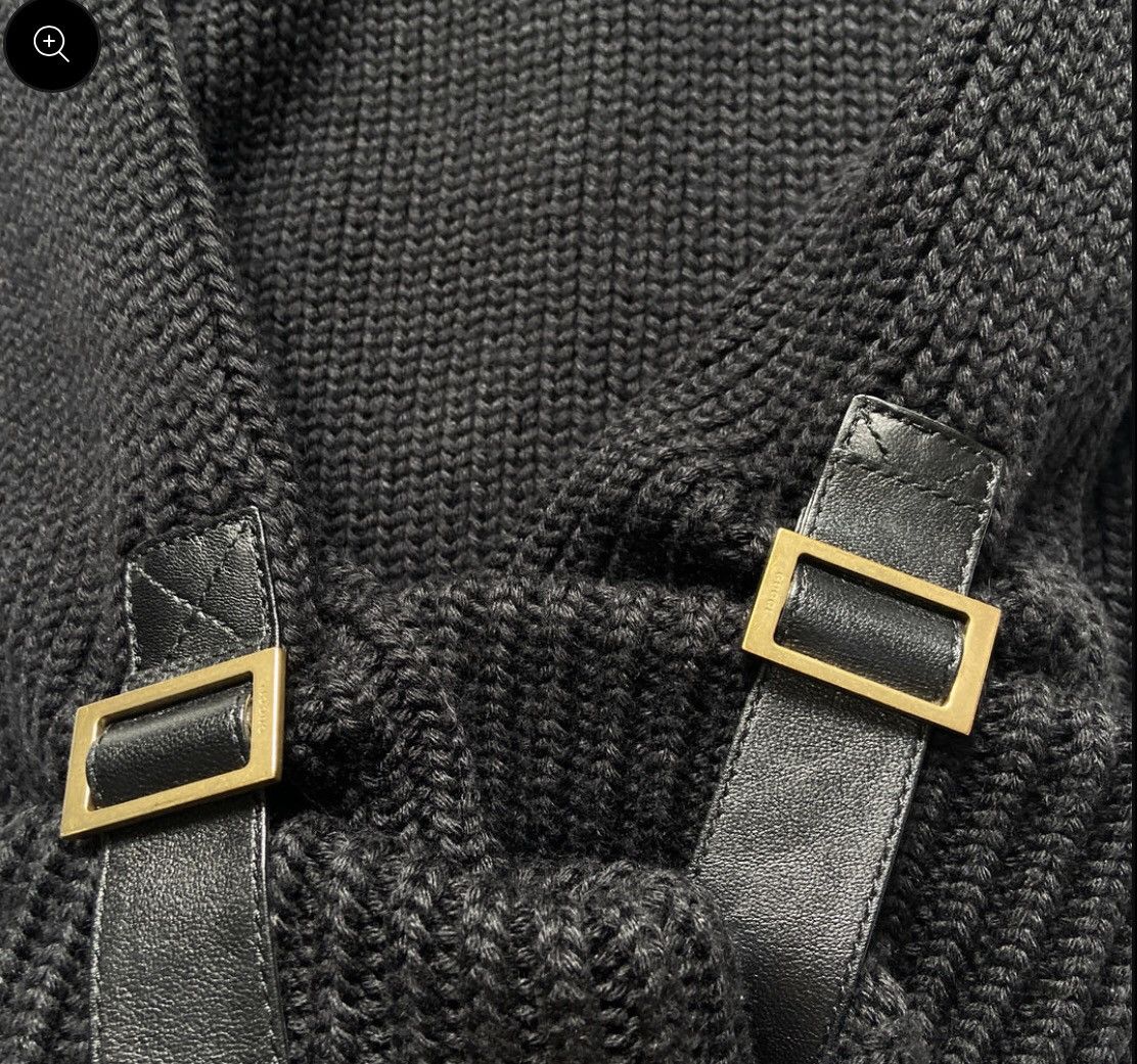 Gucci Gucci Fall 2003 Tom Chunky Cropped Knit Turtleneck Sweater Size S / US 4 / IT 40 - 9 Thumbnail