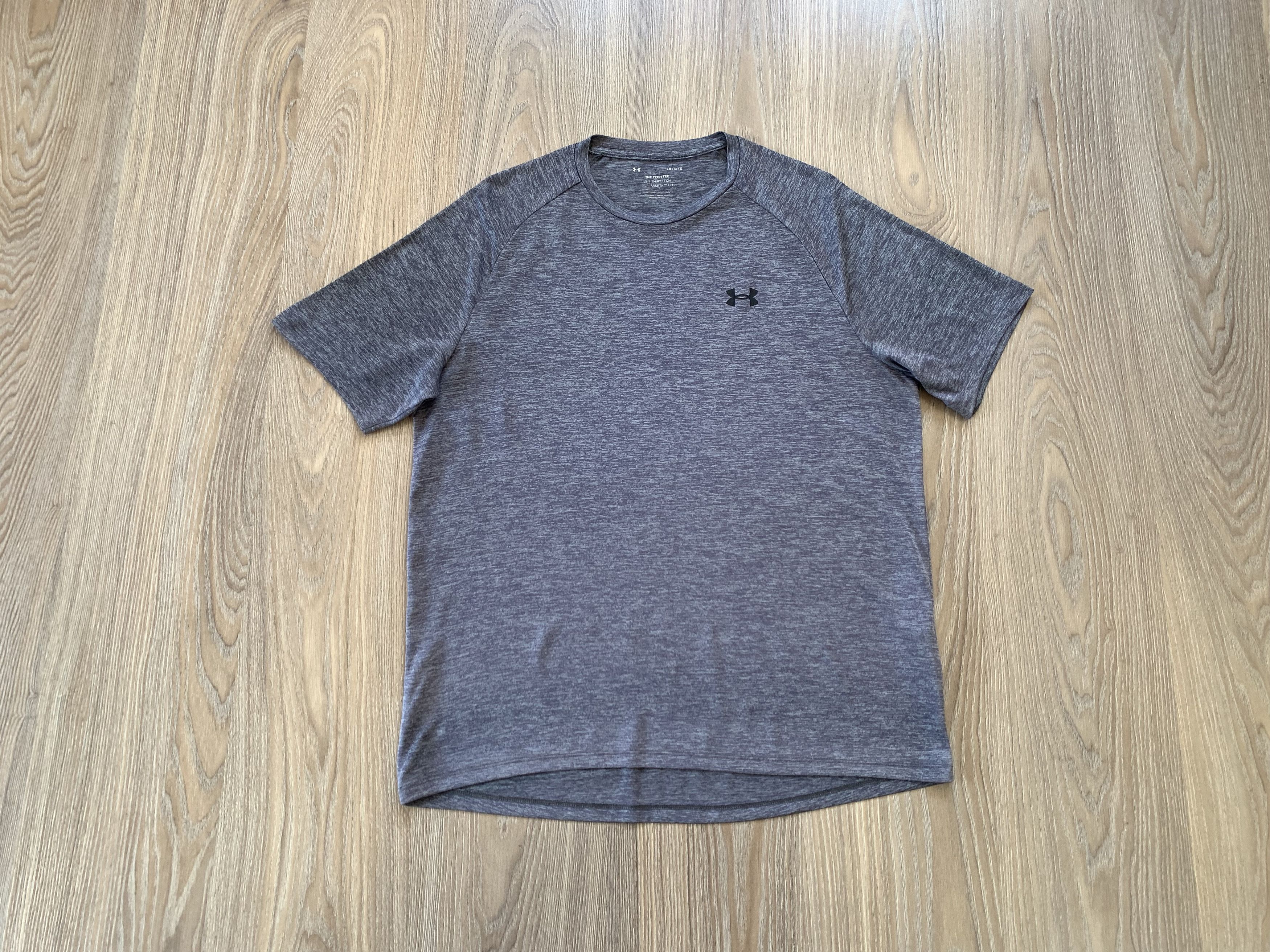 Under Armour Under Armour The Tech Tee Men's Grey Training T-Shirt Size US L / EU 52-54 / 3 - 1 Thumbnail