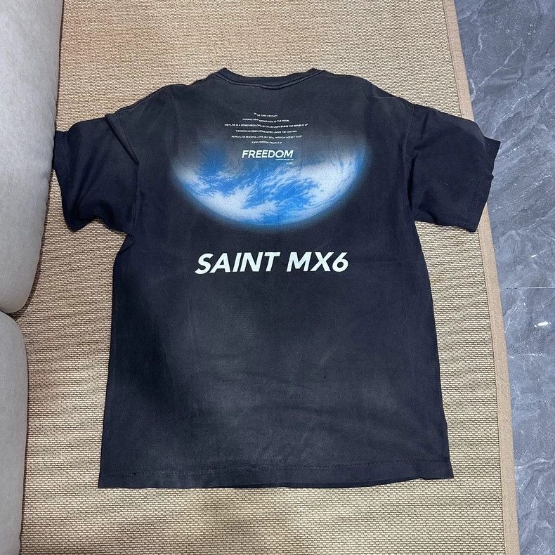 Saint Michael Saint Michael Astronauts washed old short sleeves Size US XL / EU 56 / 4 - 2 Thumbnail