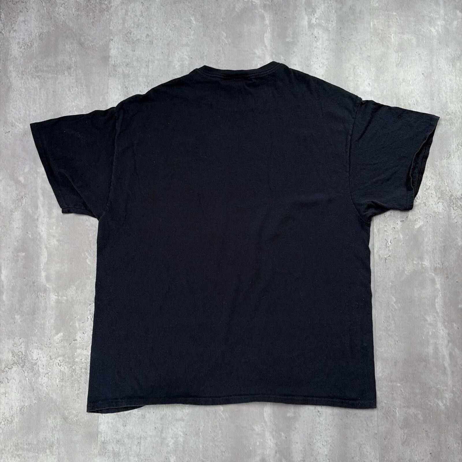 Other Y2K Black Majestic NFL Raiders Football T-Shirt Size US XXL / EU 58 / 5 - 7 Thumbnail