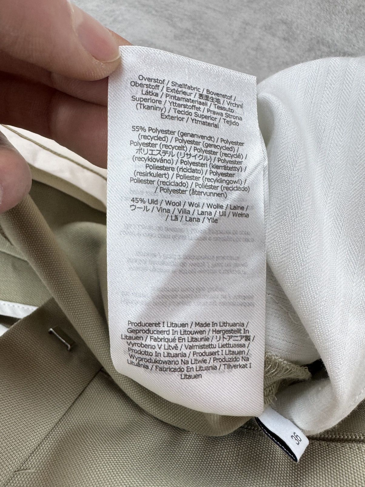 Japanese Brand × Won Hundred Authentic Won Hundred Pleated Trousers Beige Pants Womens Size 36" / US 14 / IT 50 - 11 Thumbnail