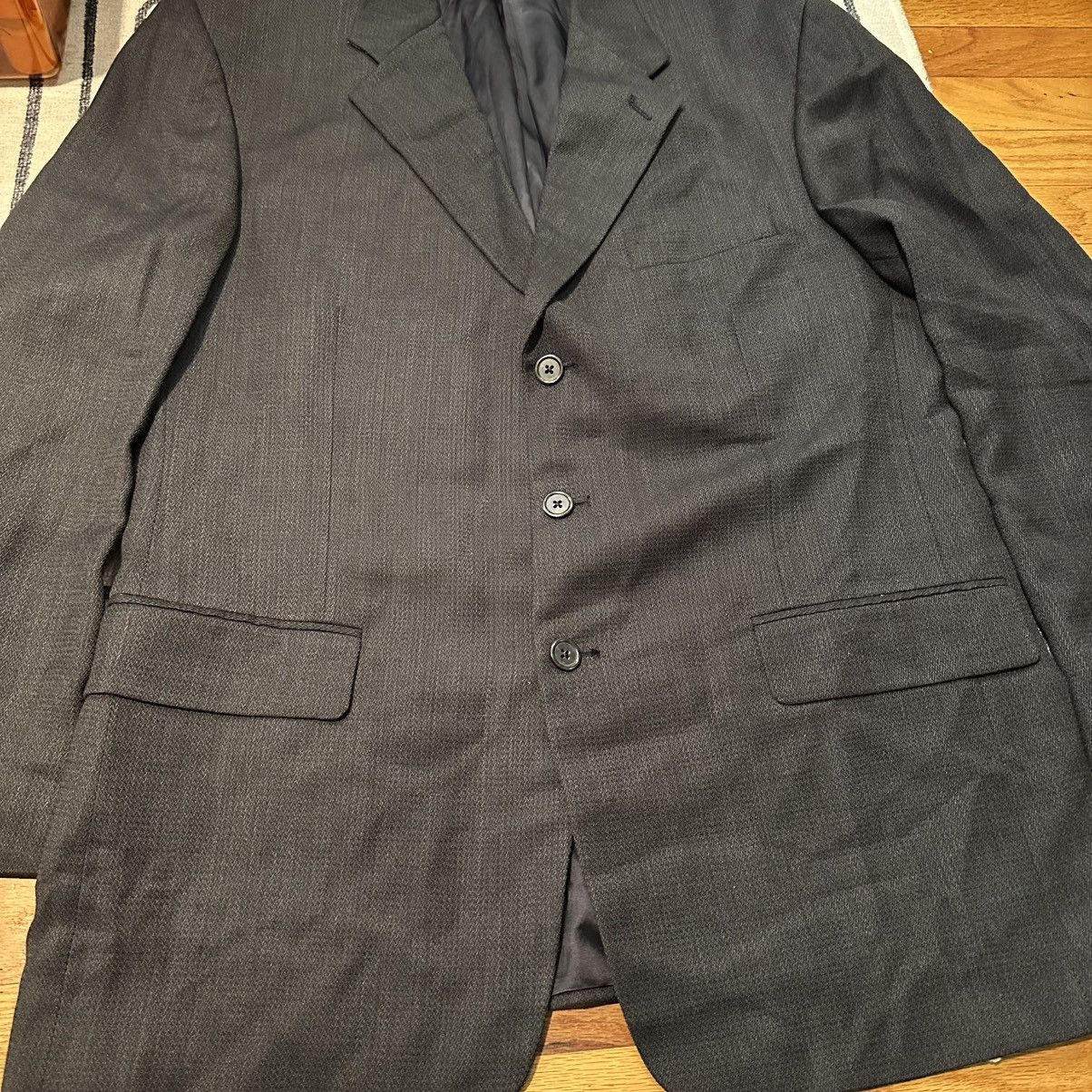 Designer × Givenchy × Vintage Vintage Givenchy Monsieur Wool Suit Jacket Sport Coat Blazer Size 40R - 2 Thumbnail